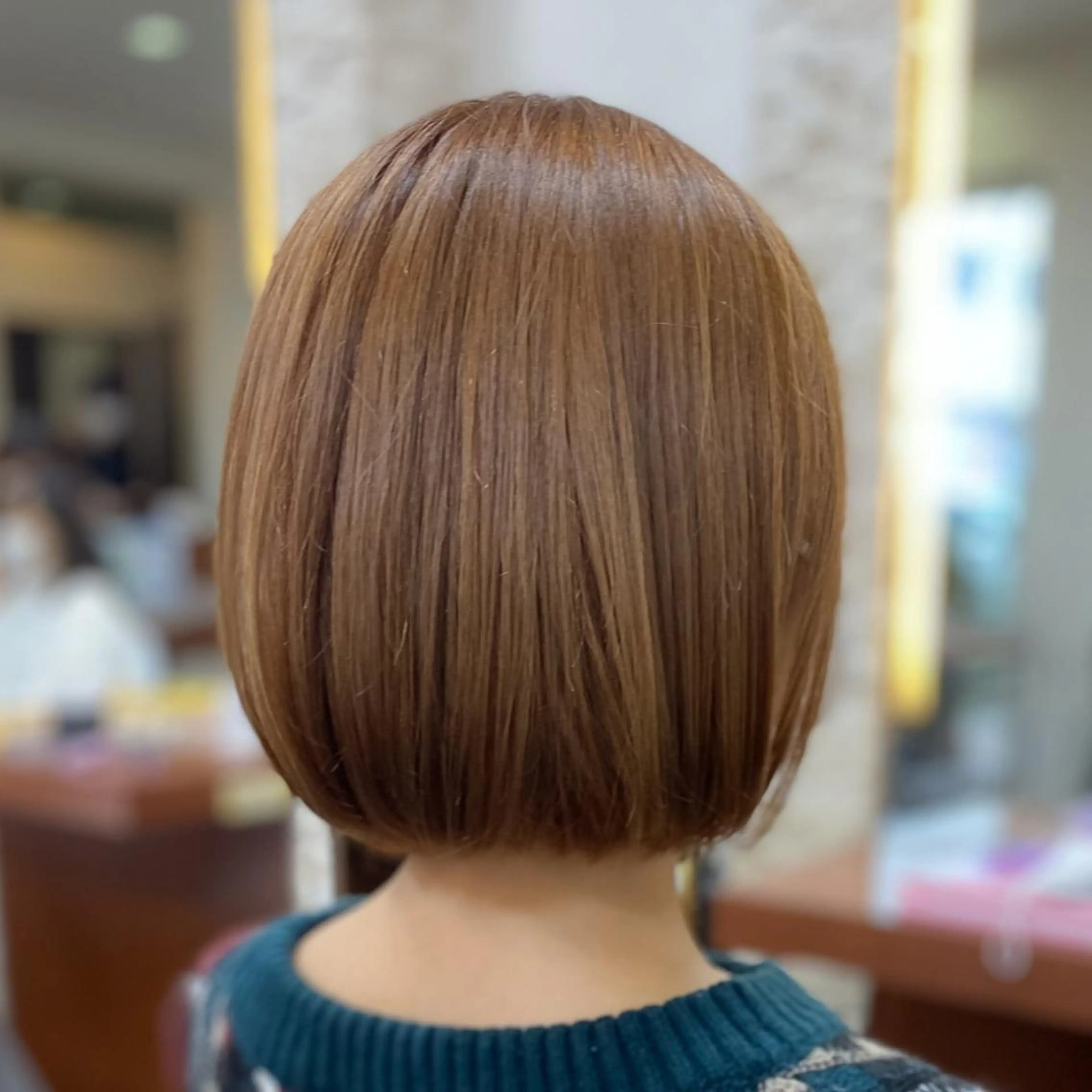 ミディアム 🎀縮毛矯正/カラー モデル募集ハルナ🎀のヘアスタイル
