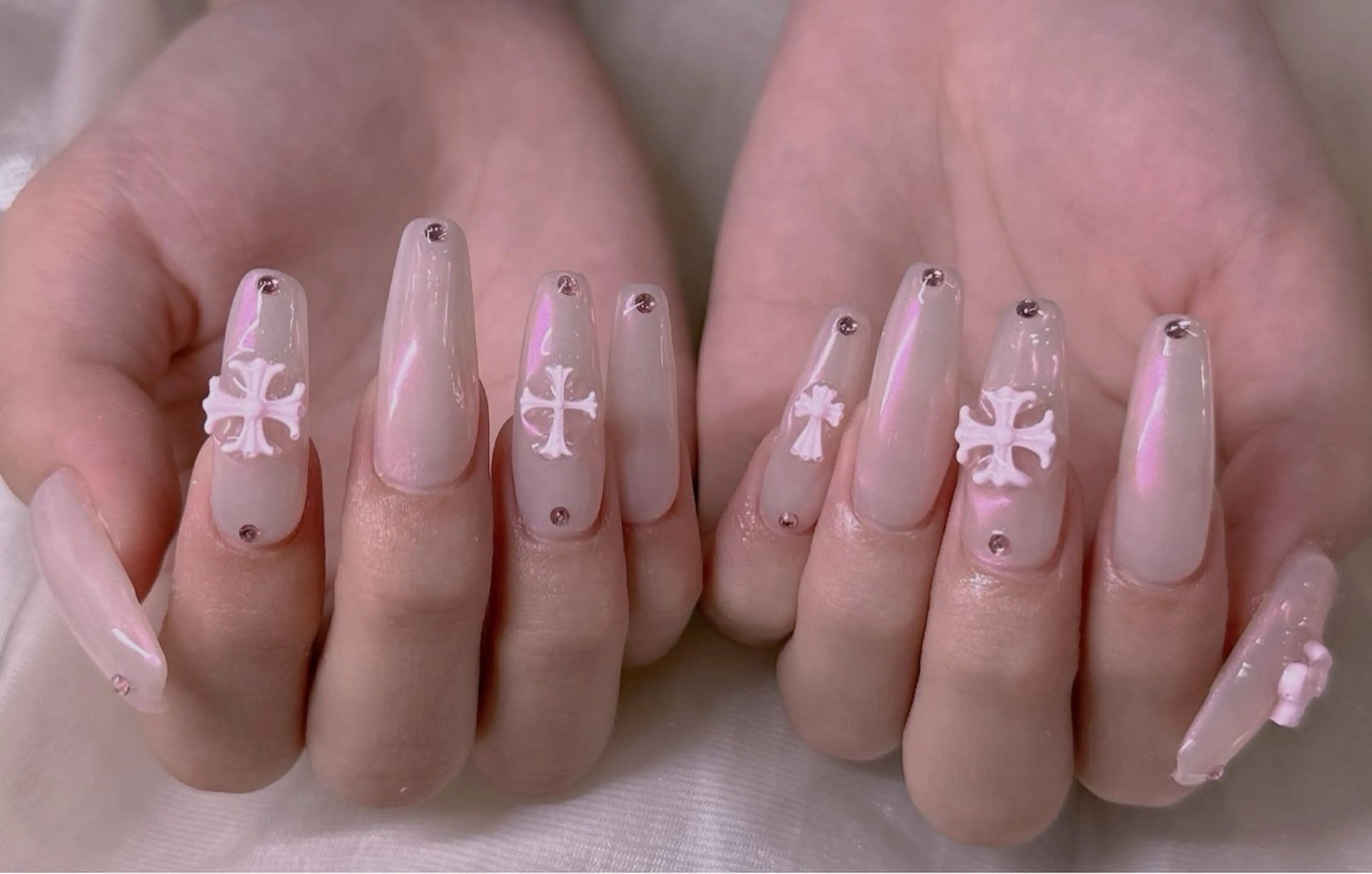 ネイル ハンドネイル 長さだし専門店 M2　rikaのネイルデザイン