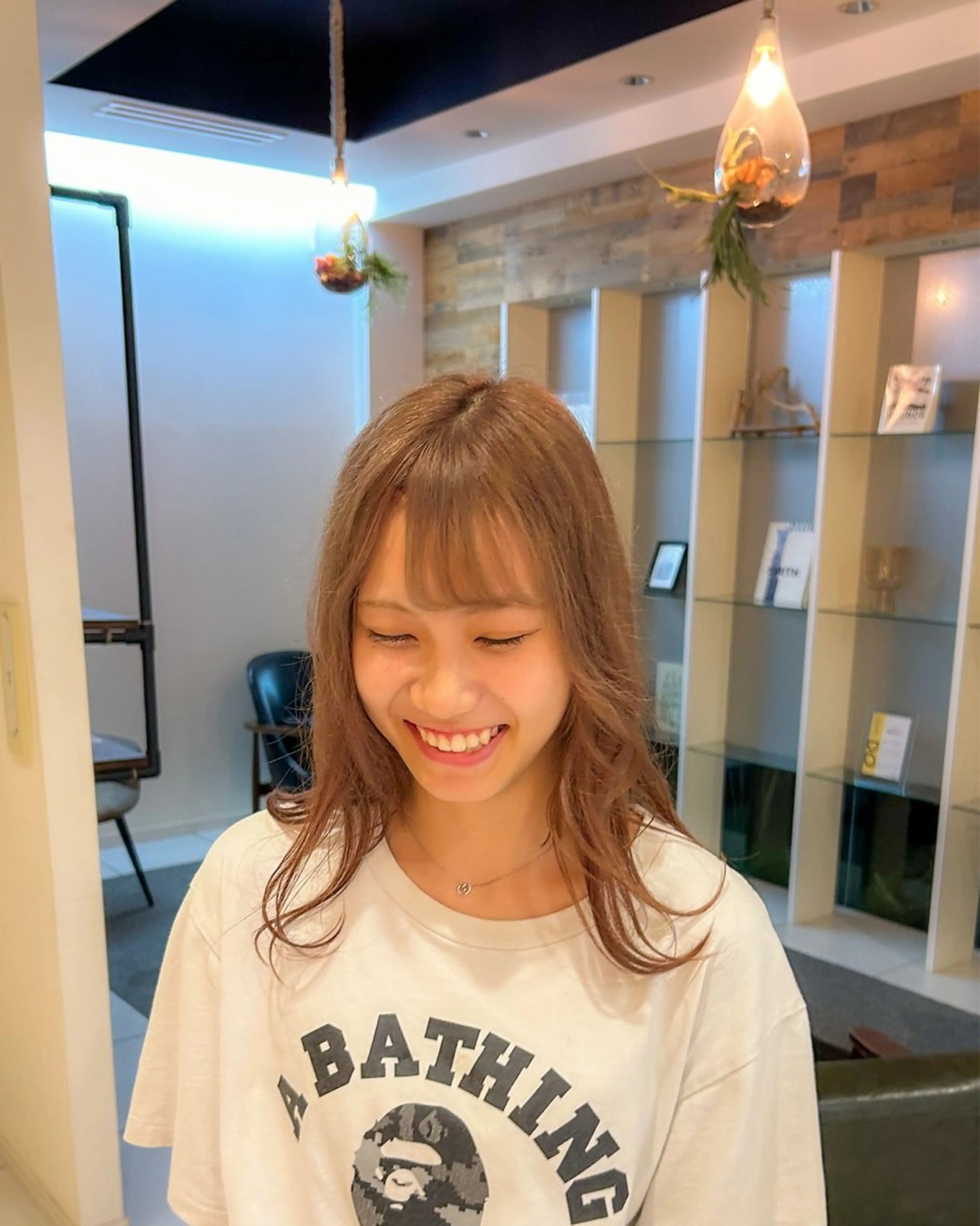 ロング カラー ヘアカラー 髪質改善/ストレート パーマ長久手/ひかるのヘアスタイル