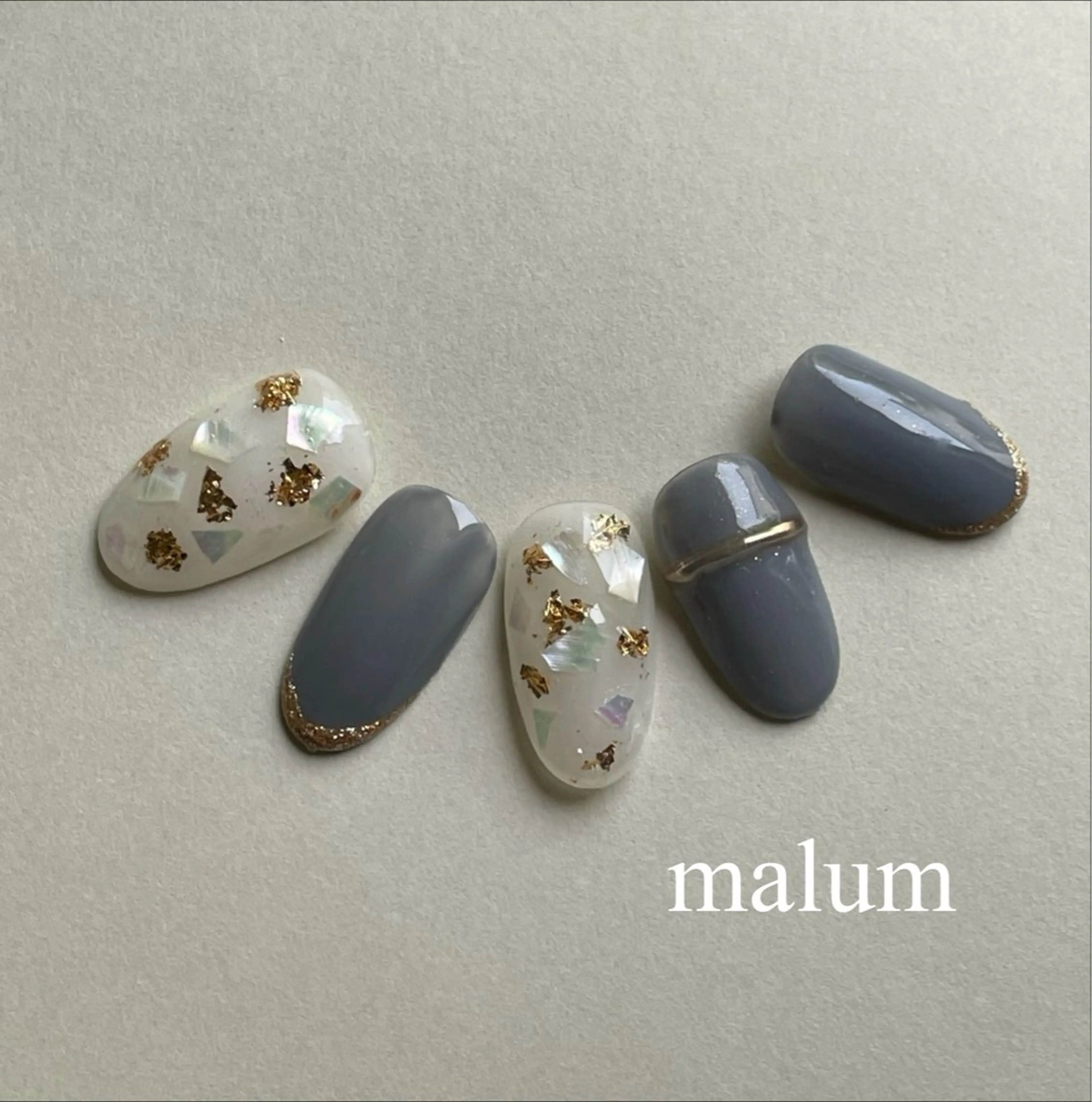 ネイル ハンドネイル malum nailのネイルデザイン