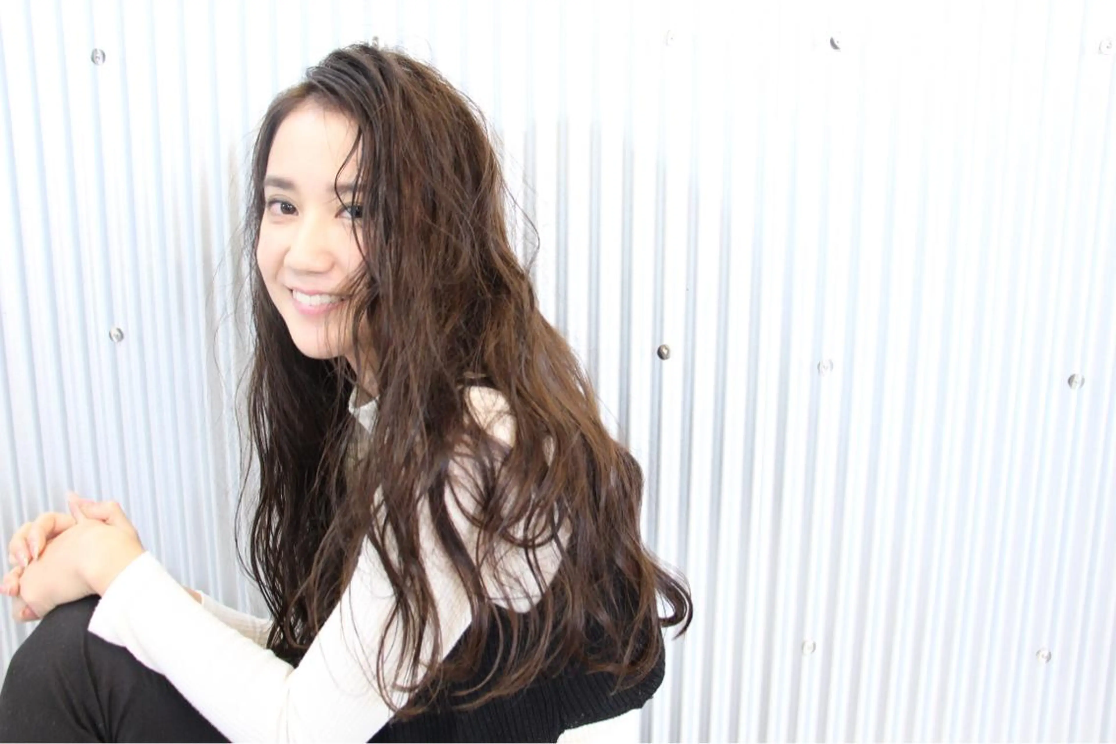 ロング カラー LoRE hair 四条河原町　西尾友里のヘアスタイル