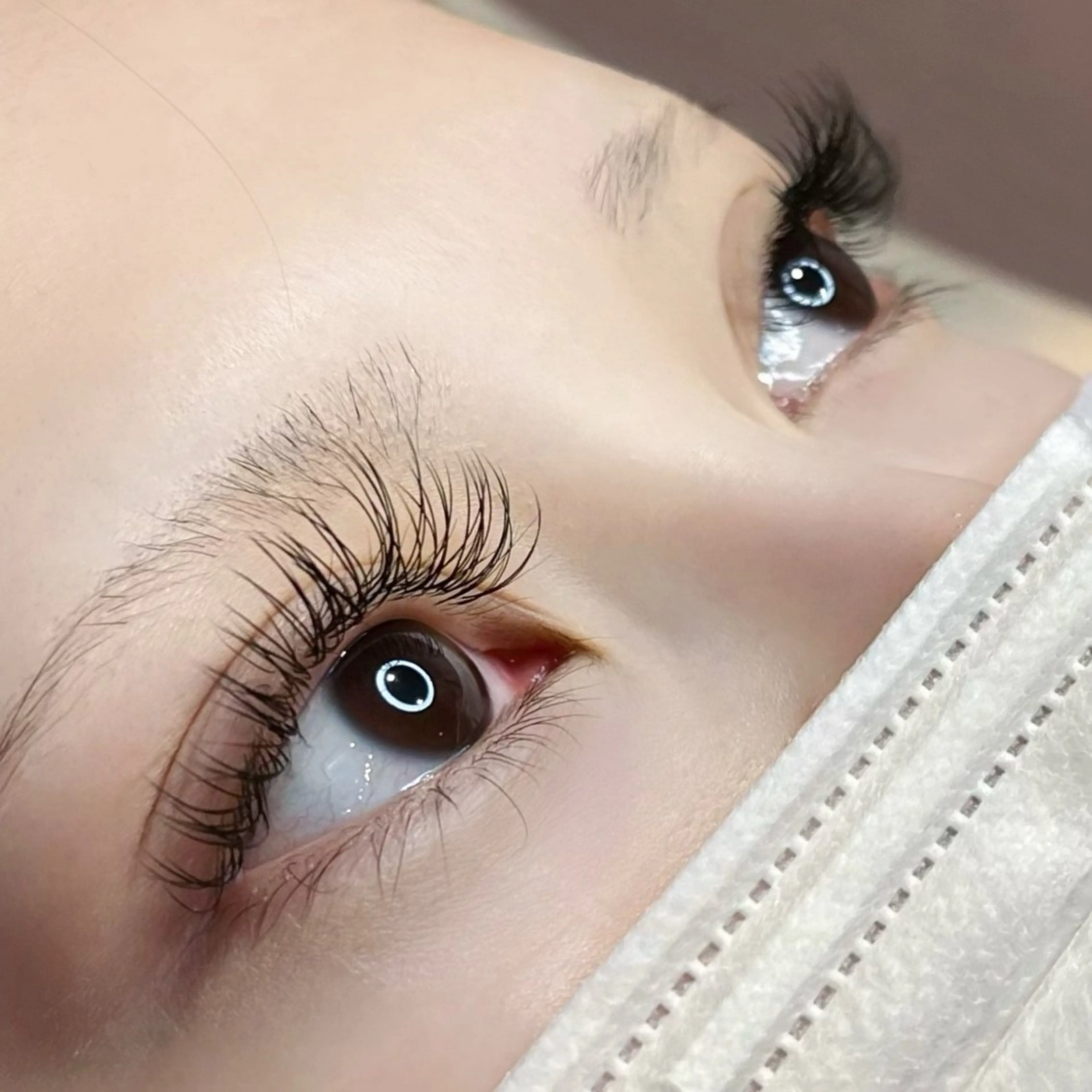 マツエク・マツパ Cカール フラットラッシュ マツエク narumi .のマツエク・マツパデザイン