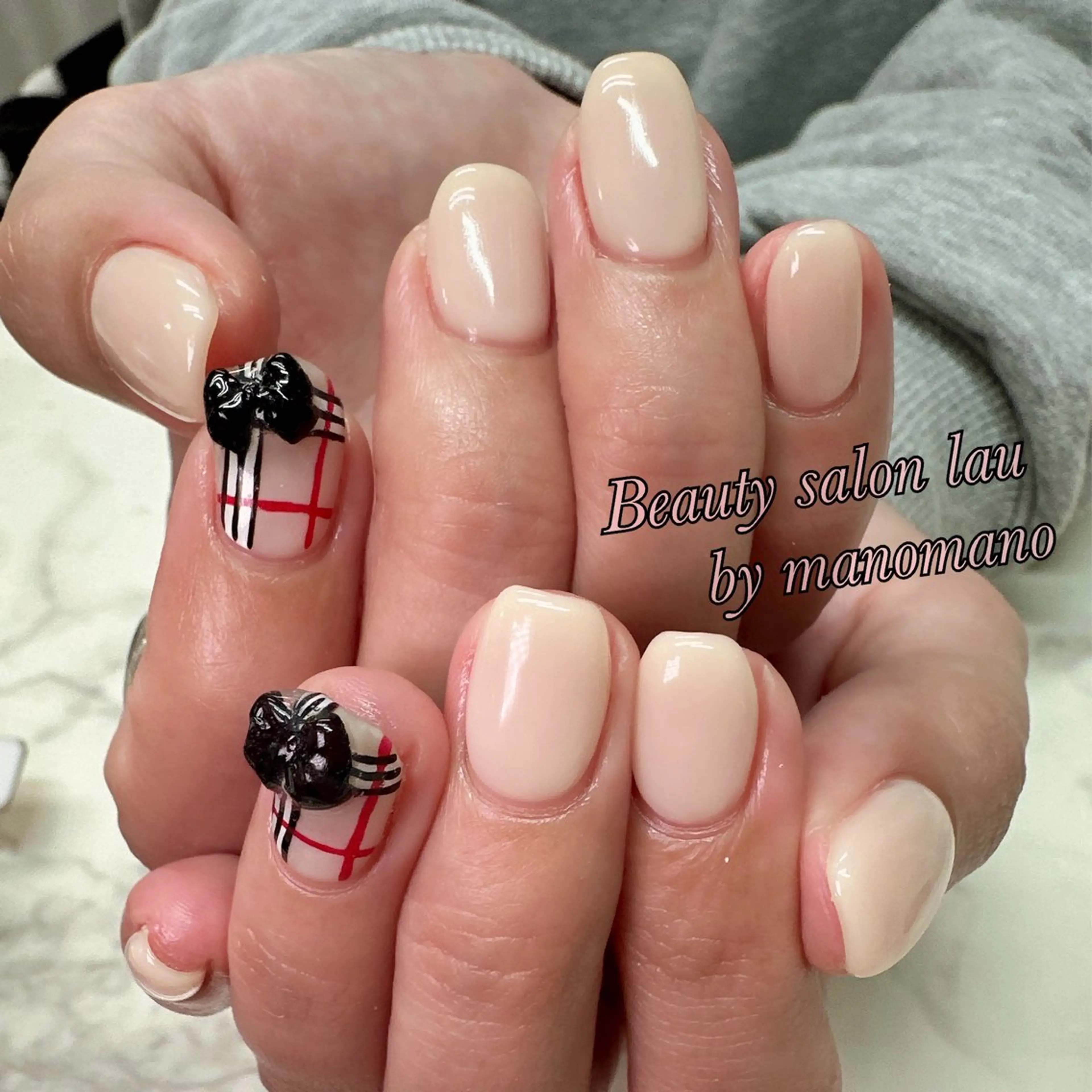 ネイル ハンドネイル ラウバイマノマノ なかざとのネイルデザイン