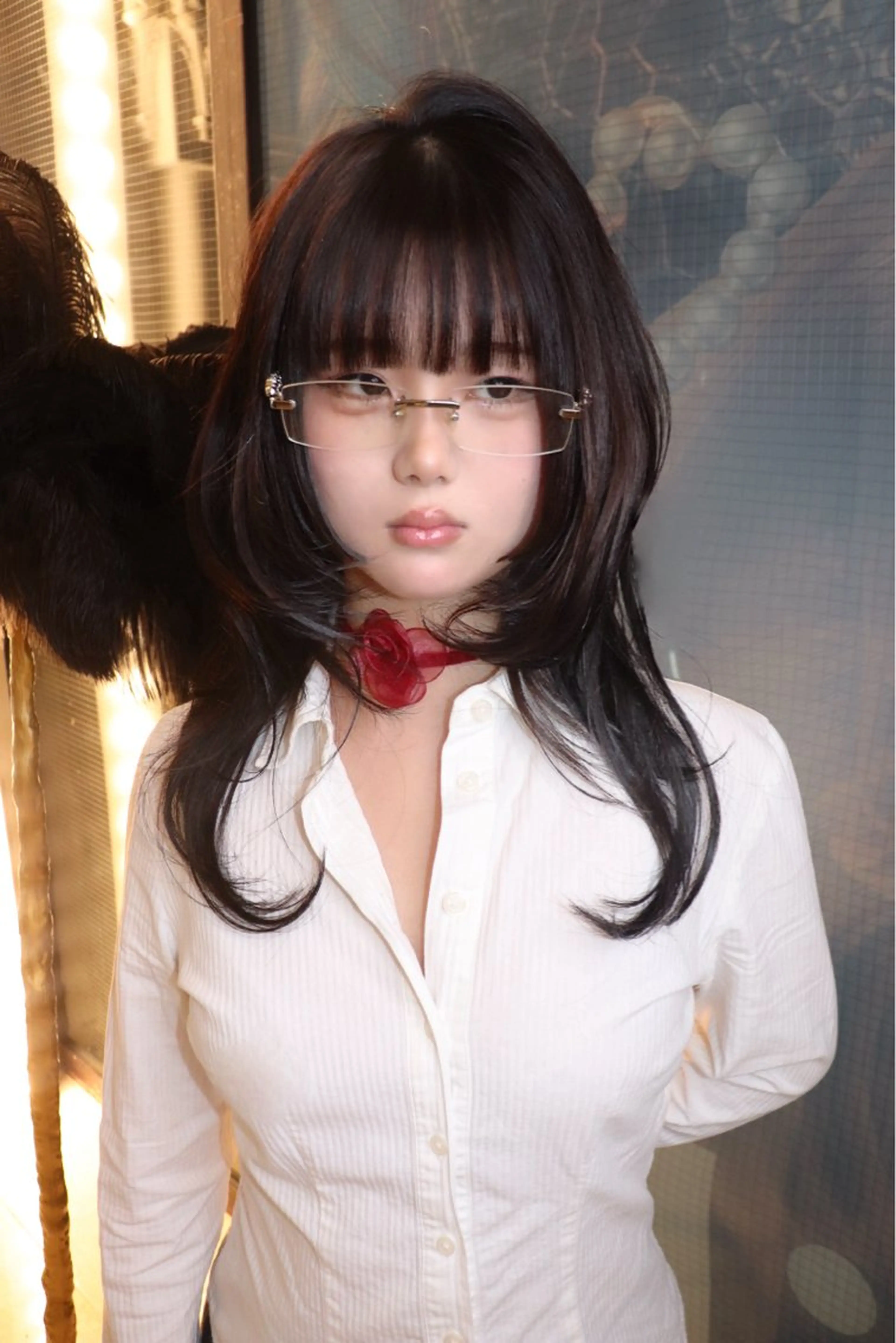 ロング ヘアアレンジ @kyoniyy KYONIのヘアスタイル