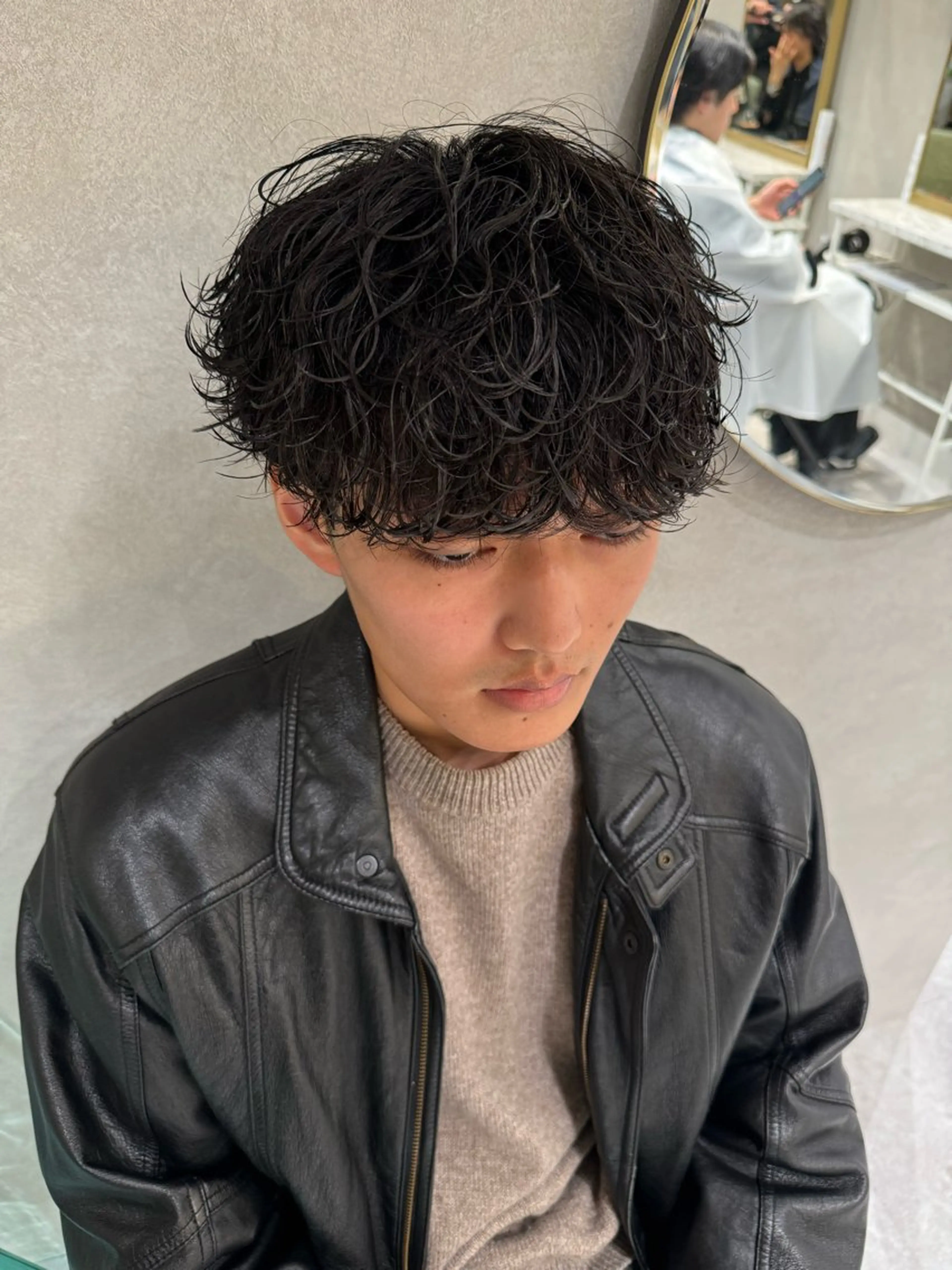 パーマ メンズ 新宿【メンズパーマ】 塩澤太一のヘアスタイル