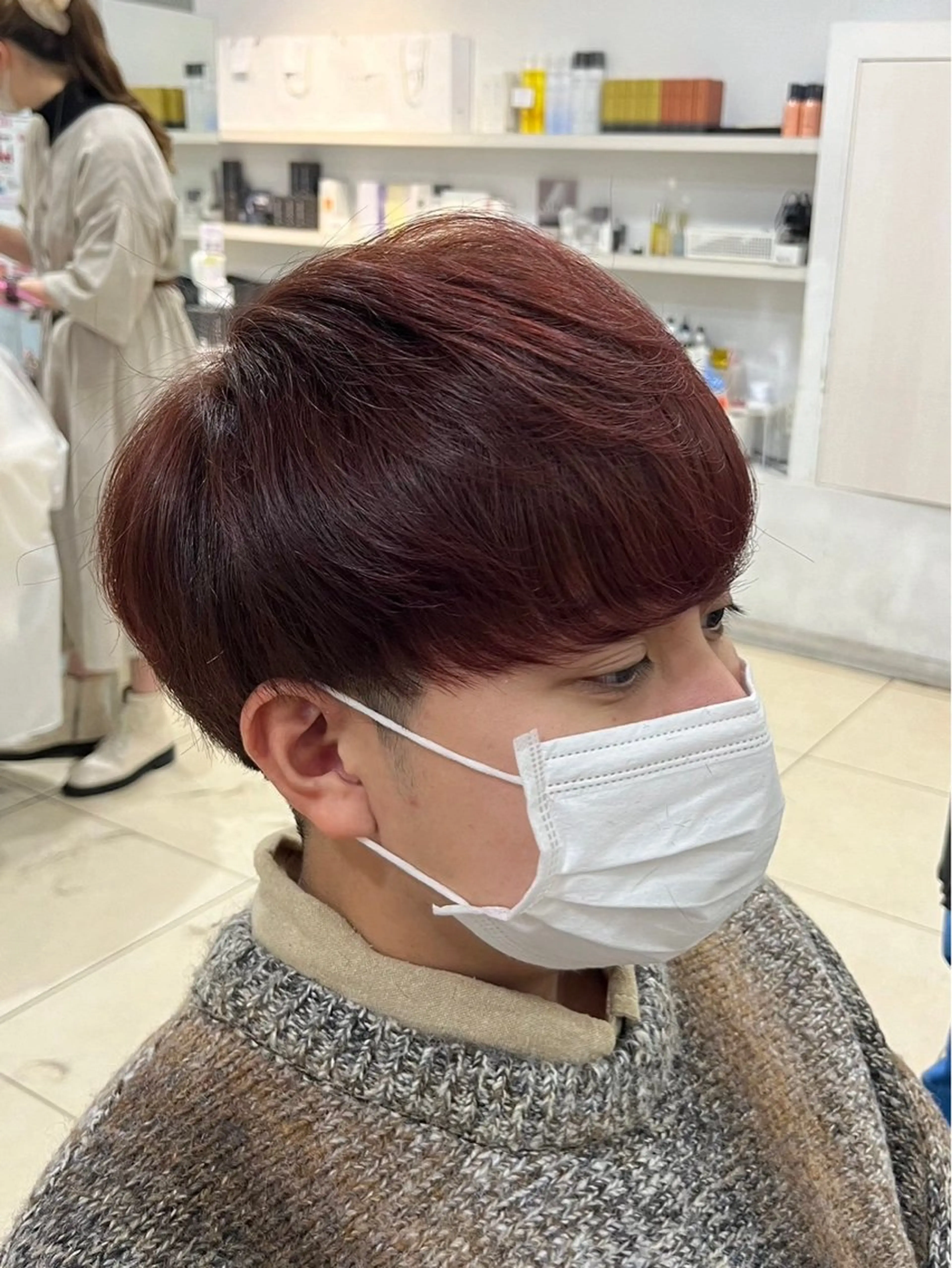 [🌺minimo限定🌺] メンズ暖色カラーの写真