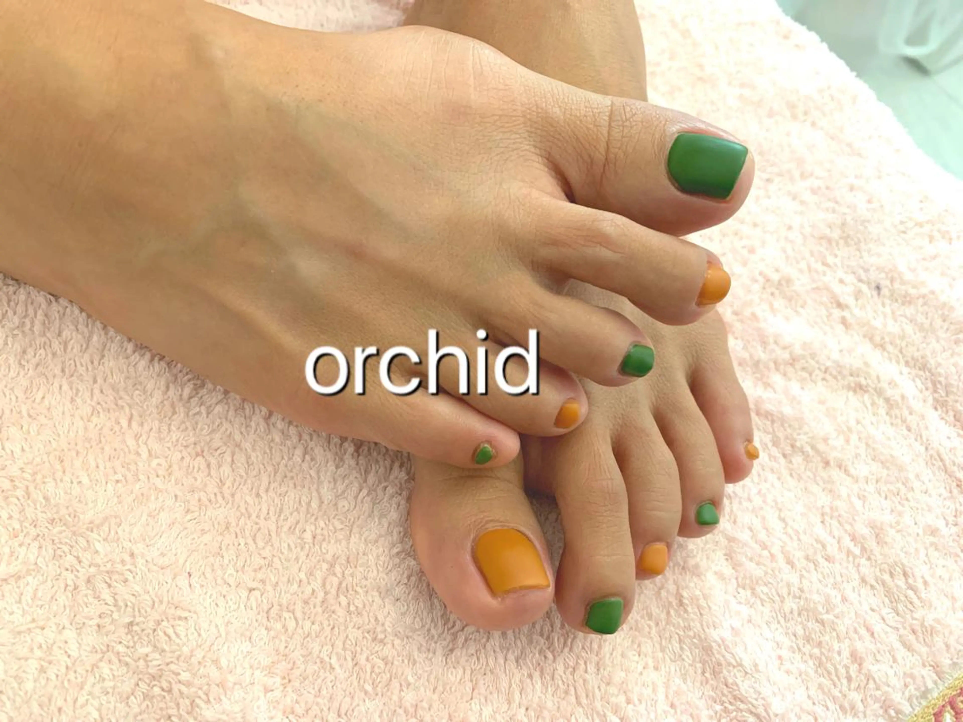 ネイル orchid ♡オーキッドのネイルデザイン