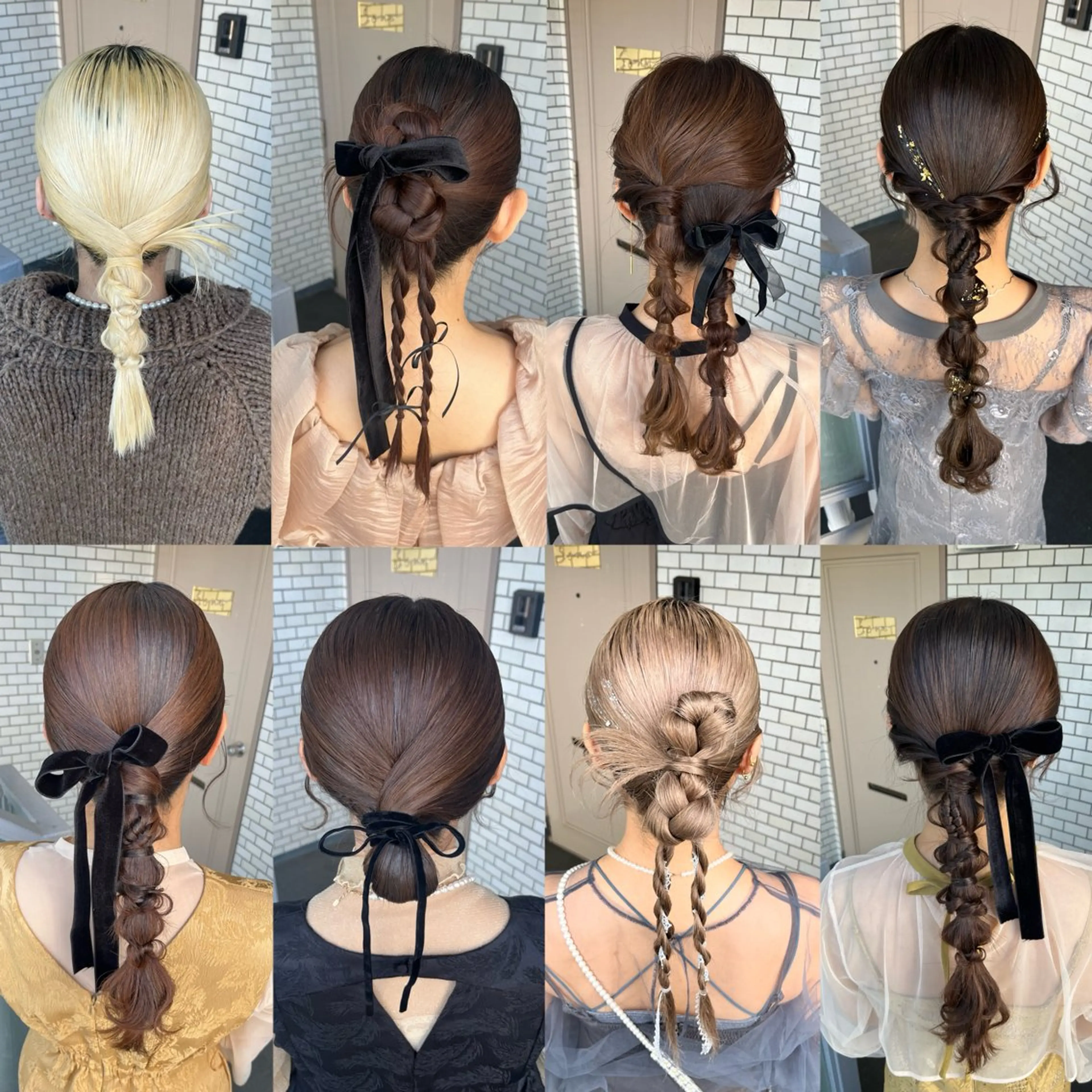 ヘアアレンジ ハーフアップ ポニーテール ヘアセット 参列・イベントヘア♡ ゆいなのヘアスタイル