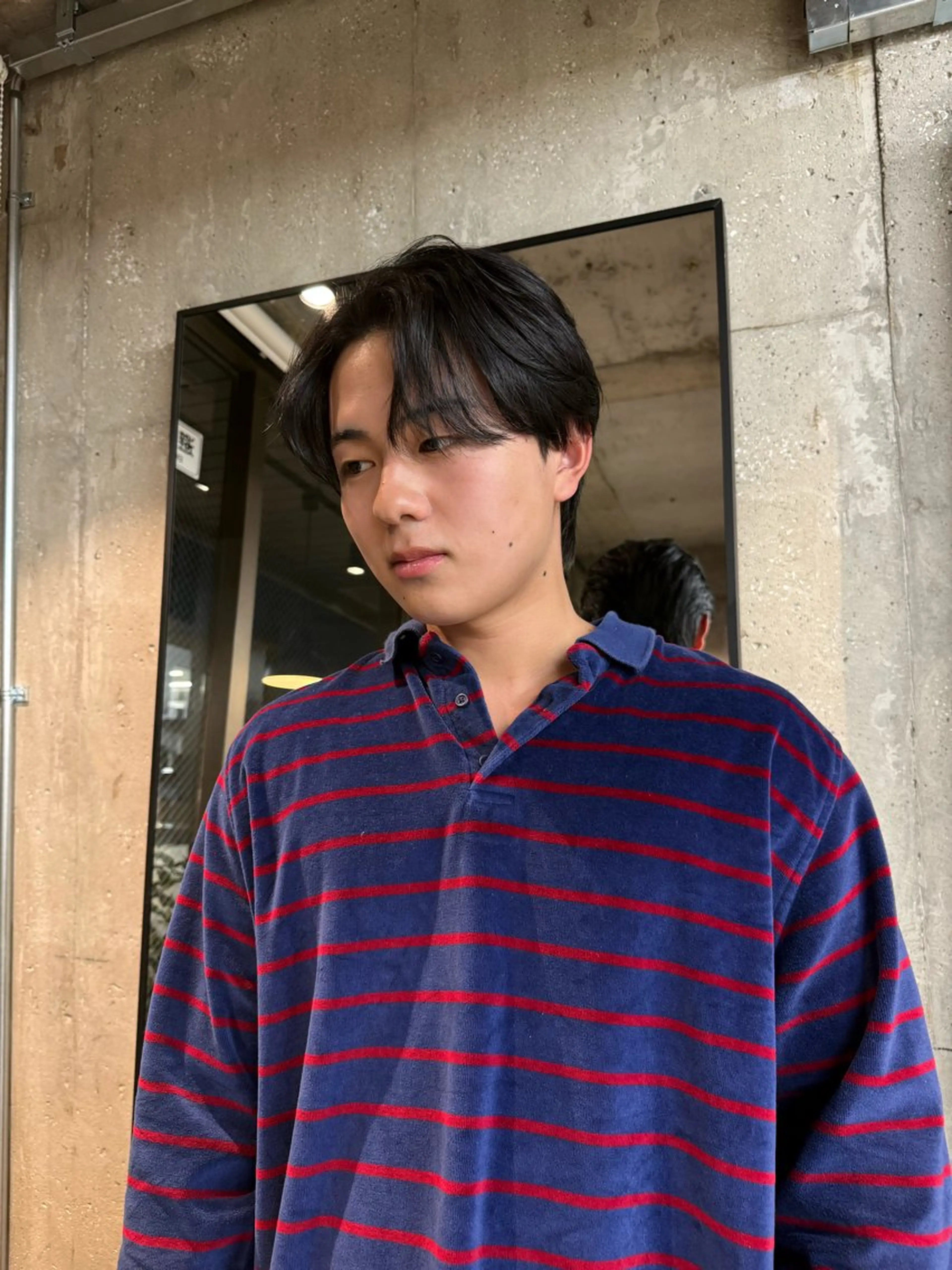 メンズ センターパート カット 垢抜けメンズ特化 sakuraのヘアスタイル