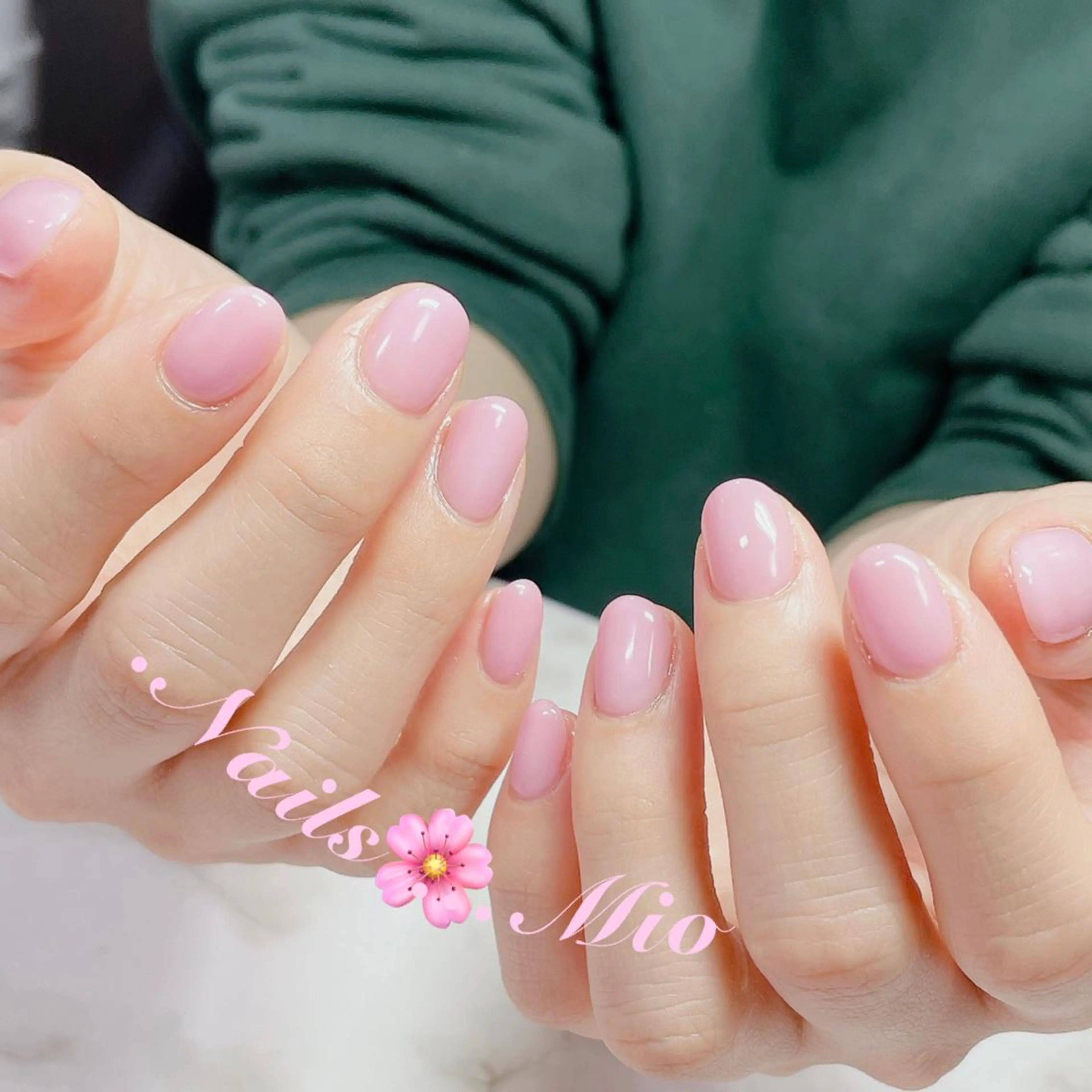 ネイル ワンカラーネイル .Nails Mio 赤羽西ネイルサロンのネイルデザイン