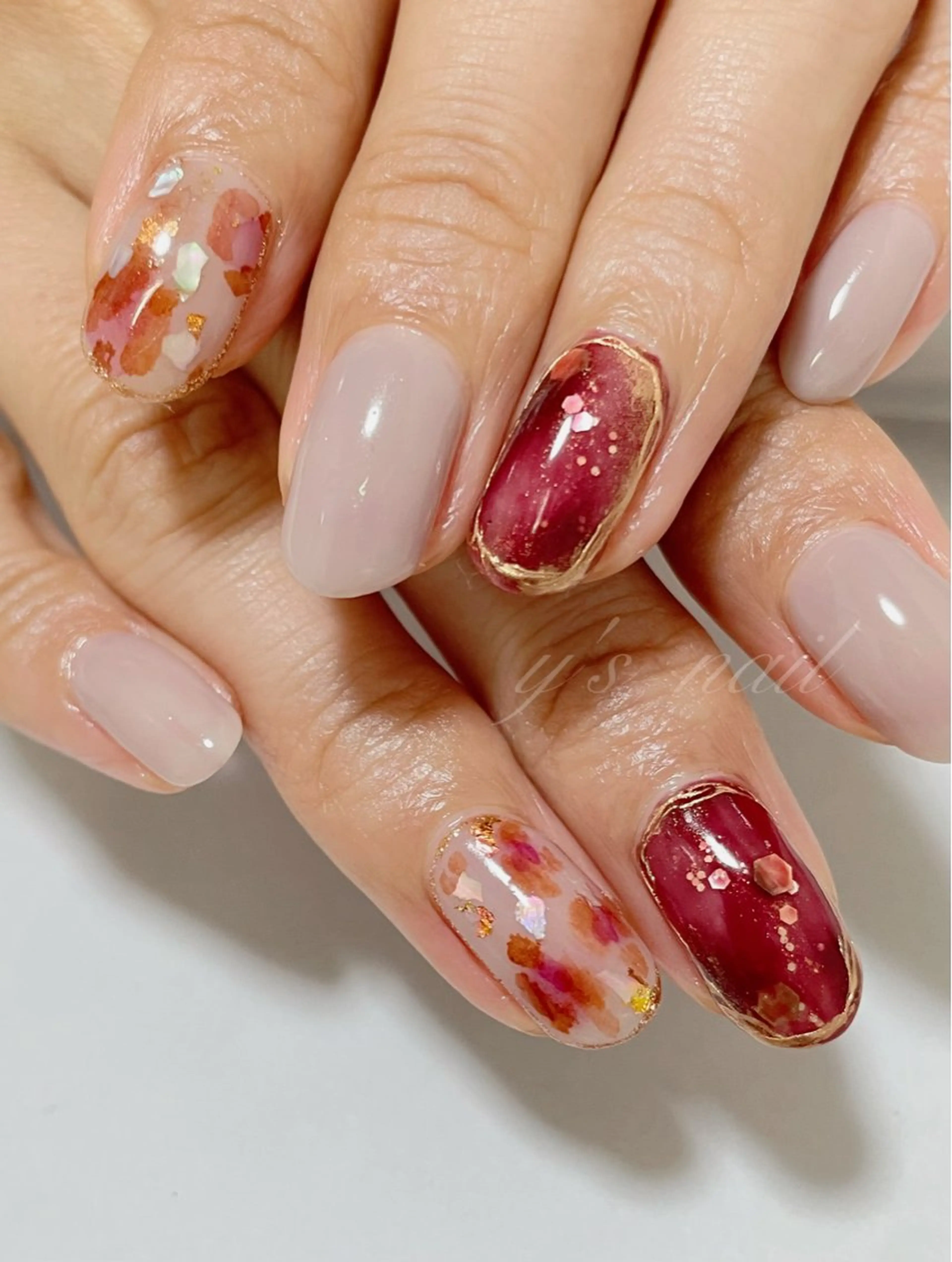 ネイル ハンドネイル y’s nail所属・y’s nail ✧ゆきのネイルデザイン