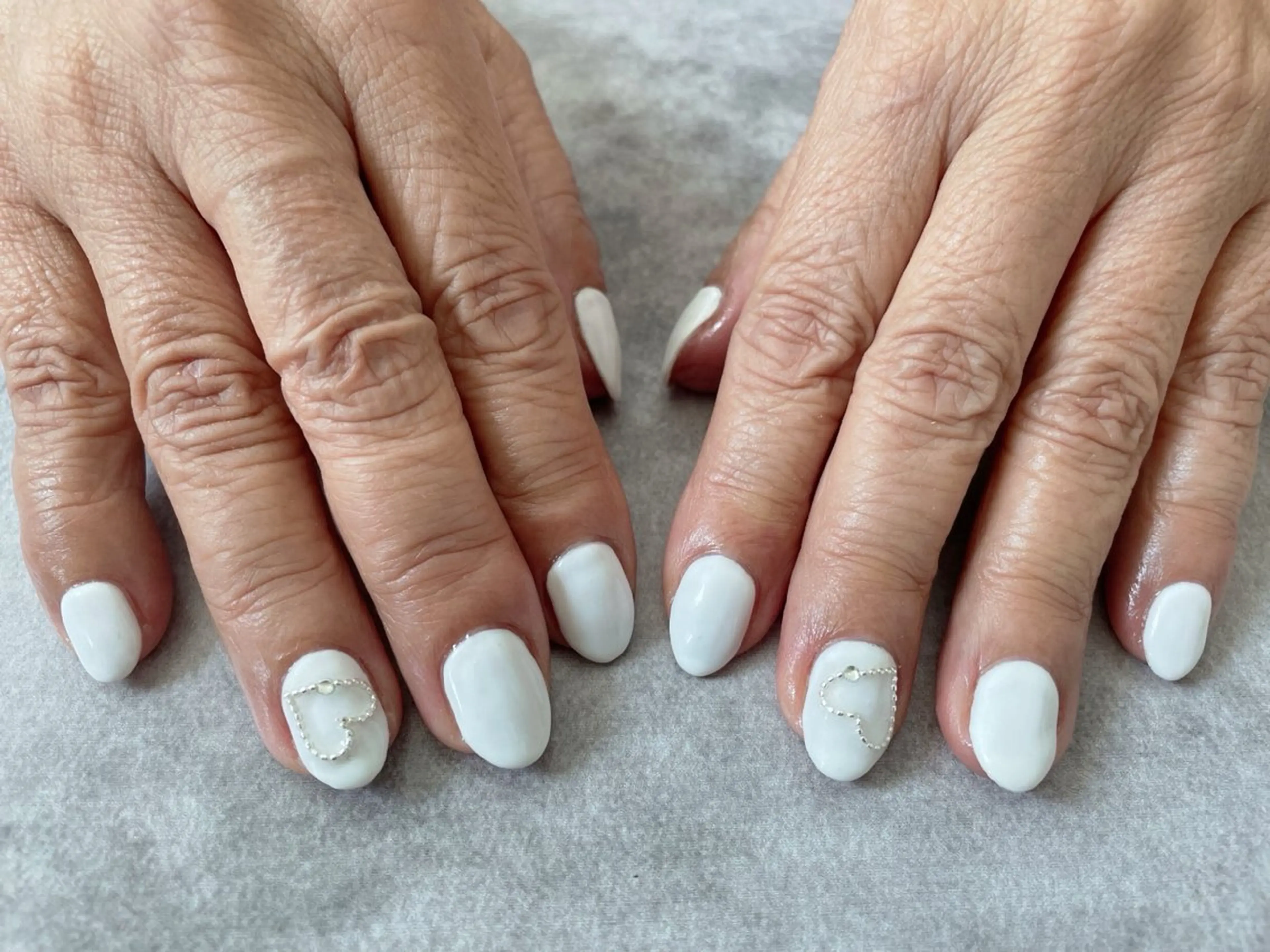 ネイル ワンカラーネイル 二上みつえ【紫波町/自宅ネイルサロン】所属・【YUBIRE】 二上みつえのネイルデザイン