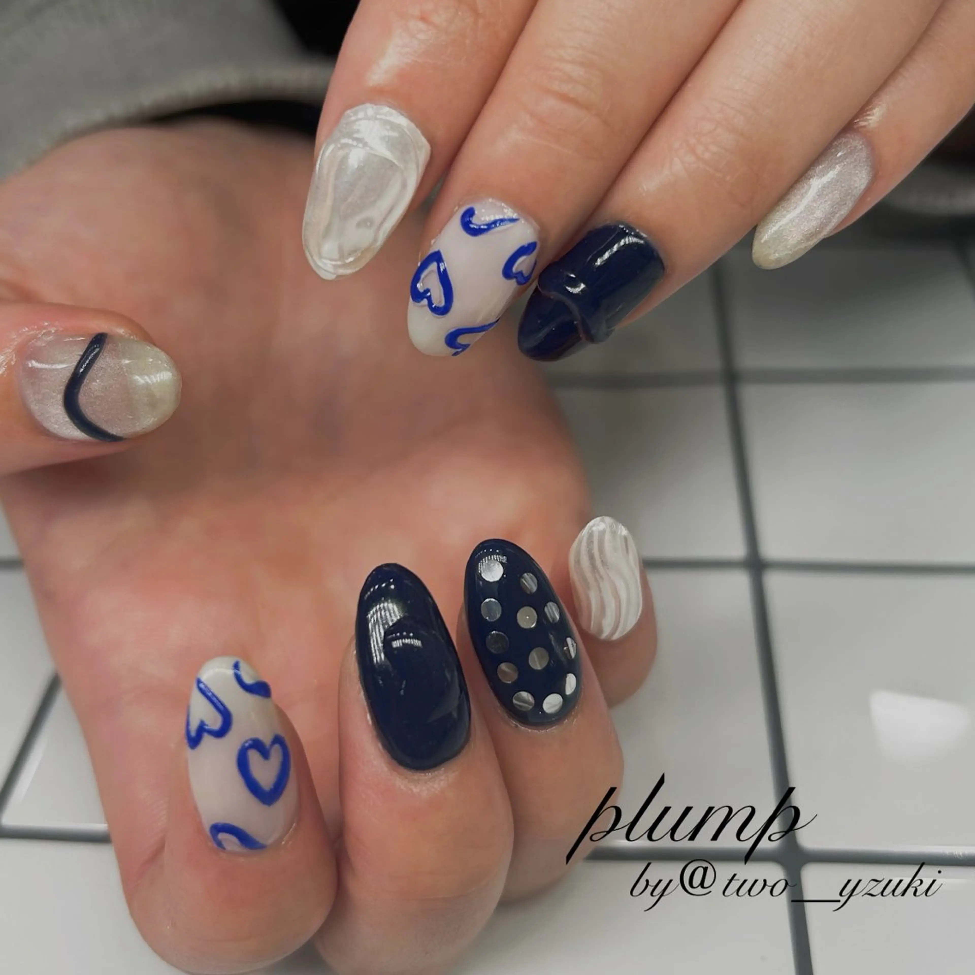 ネイル ハンドネイル One YUZUKIのネイルデザイン