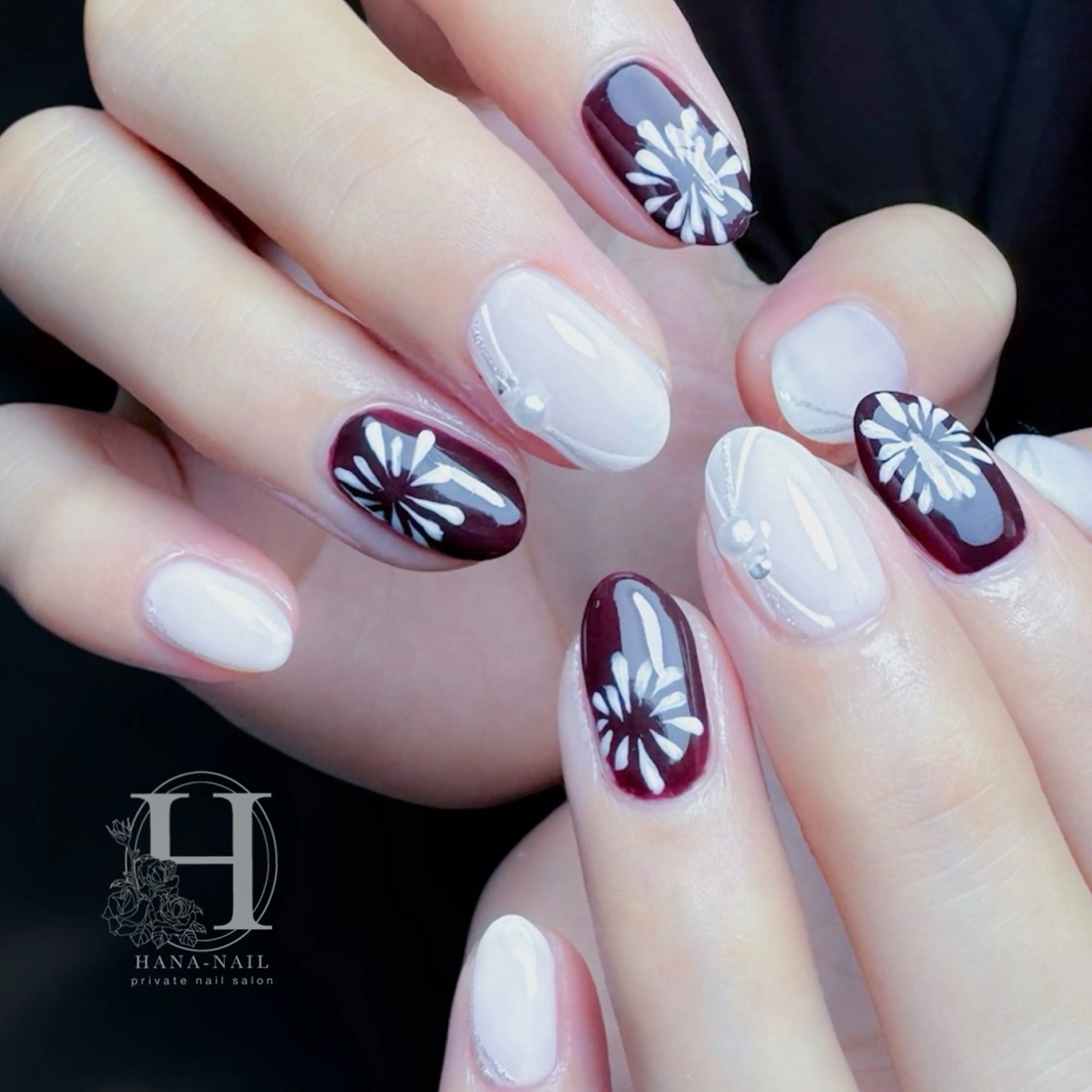 ネイル アートネイル ジェルネイル Kao hana-nailのネイルデザイン