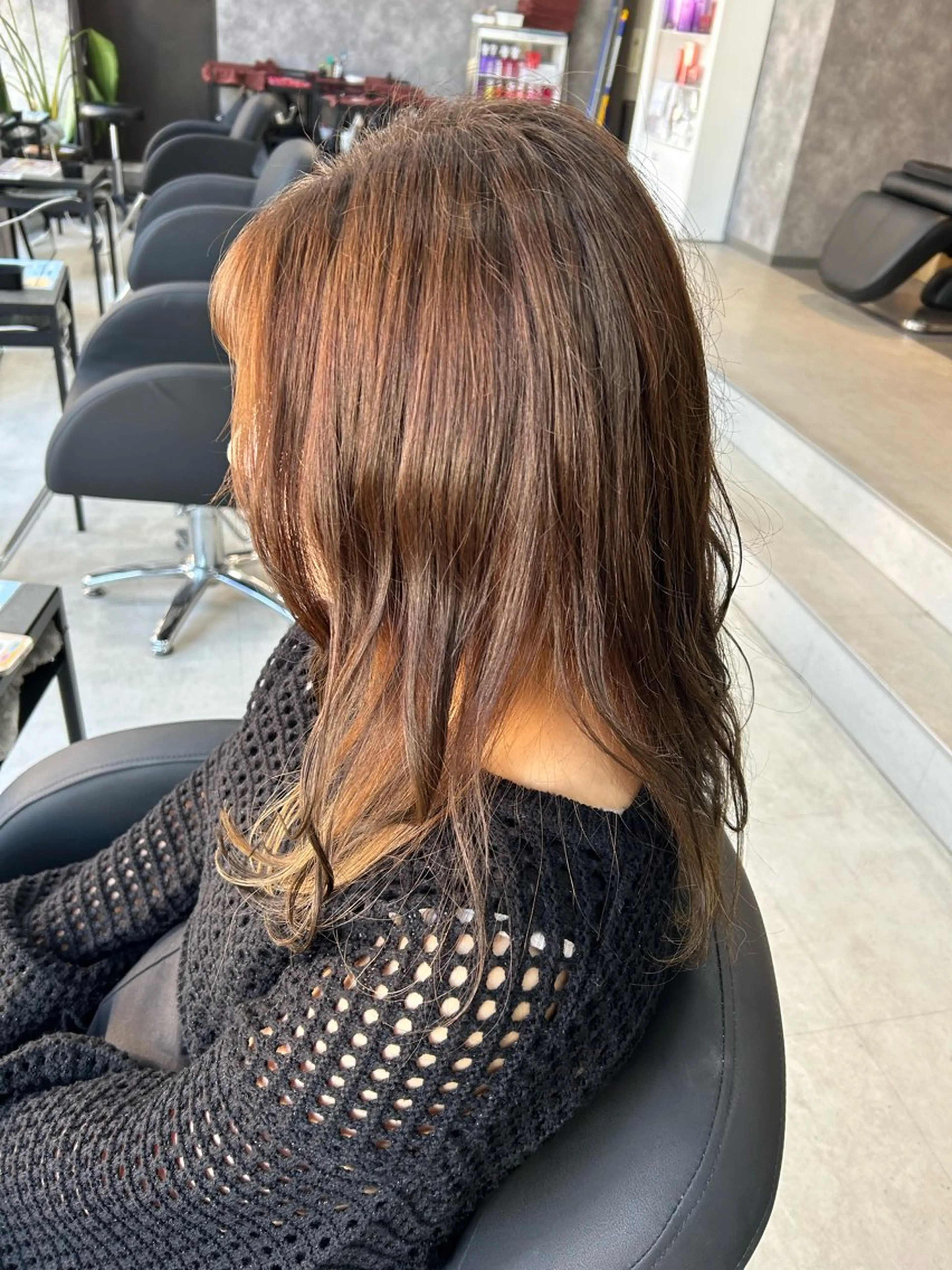 セミロング まつ毛パーマ専門 茉里のヘアスタイル