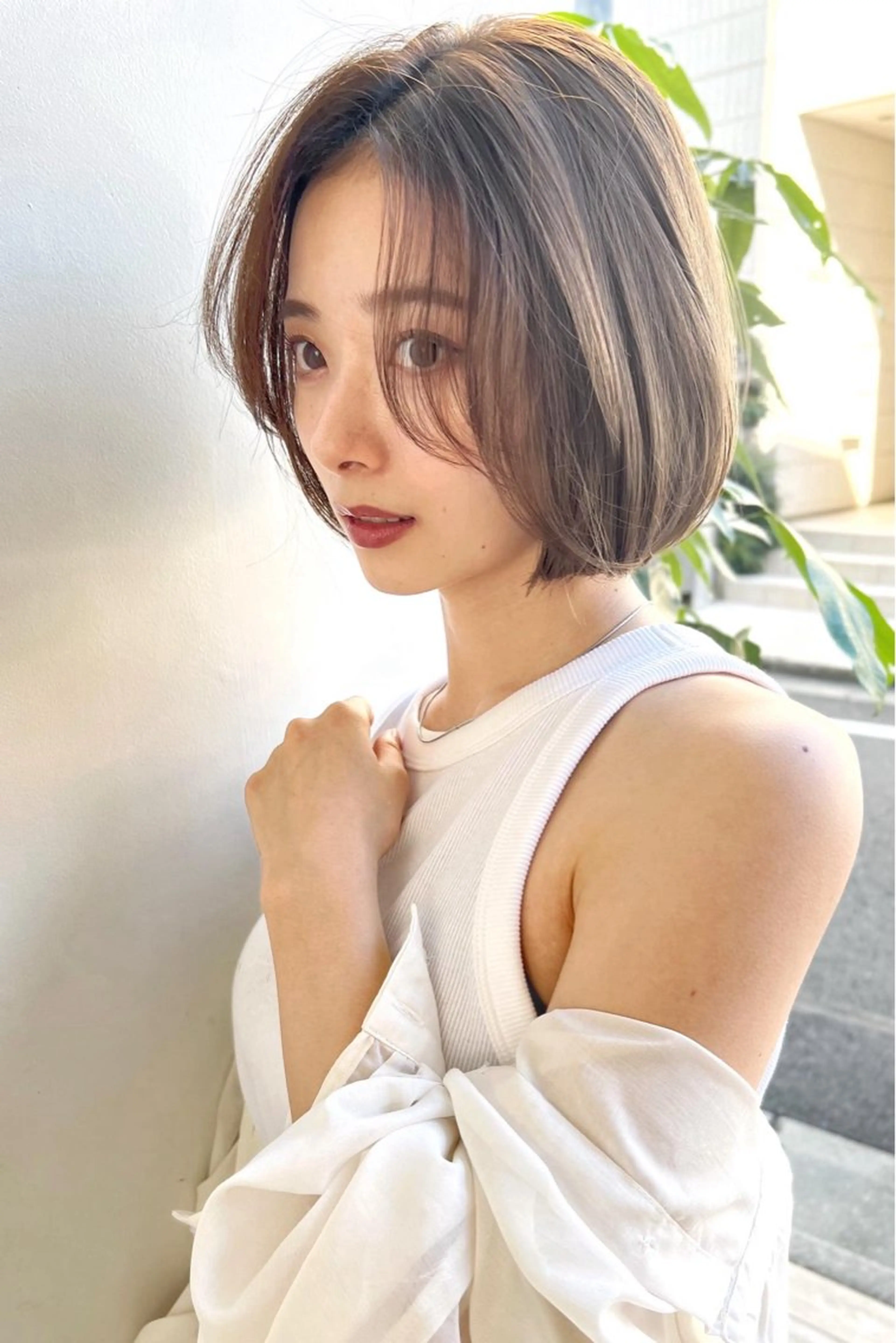 ショート rioカットカラー ♡韓国レイヤーのヘアスタイル