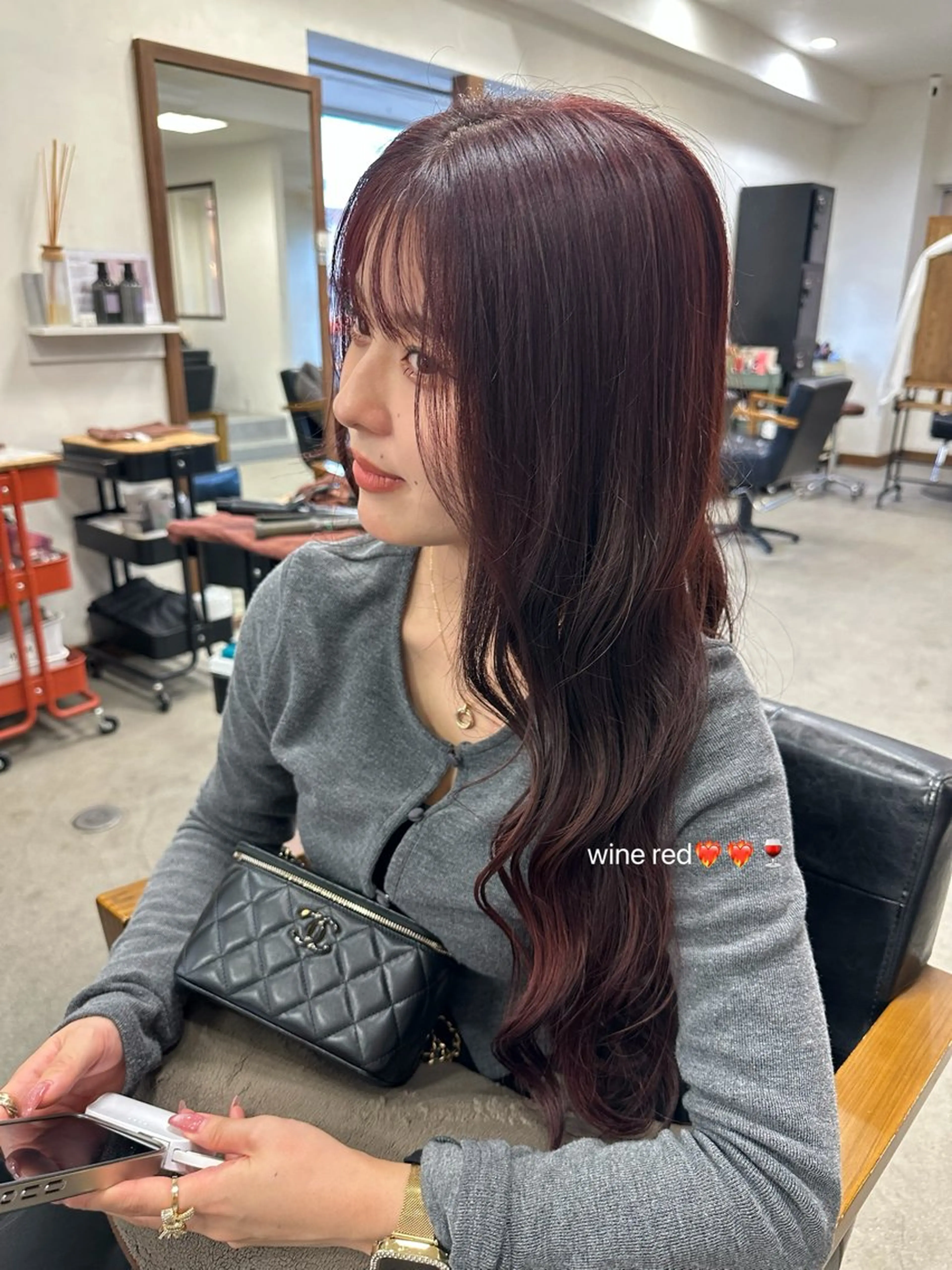 ロング カラー レッドカラー Nao🌷🌷 モデル様募集中のヘアスタイル