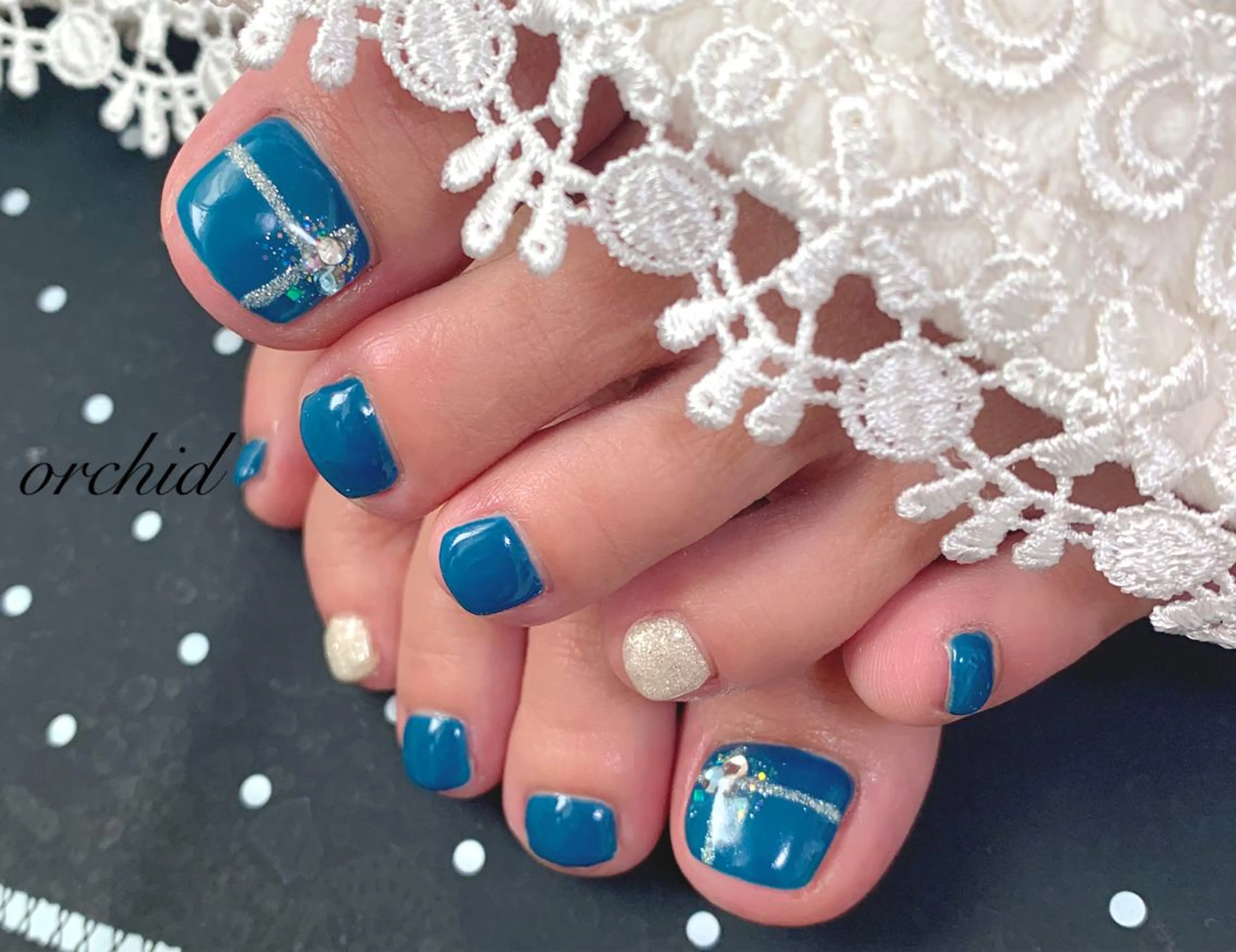 ネイル orchid ♡オーキッドのネイルデザイン