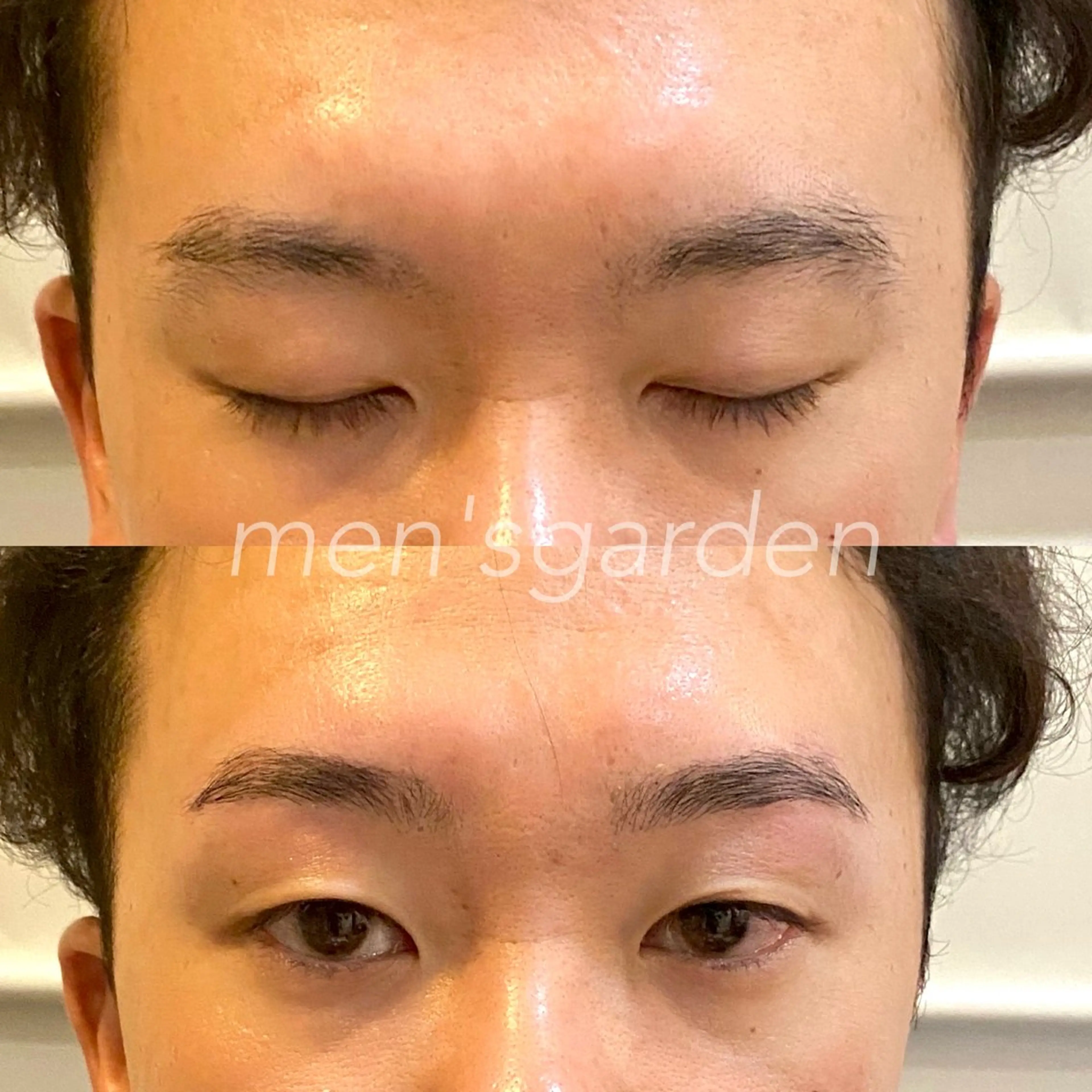 メンズ アイブロウ ハリウッドブロウリフト メンズガーデン yuriのネイルデザイン
