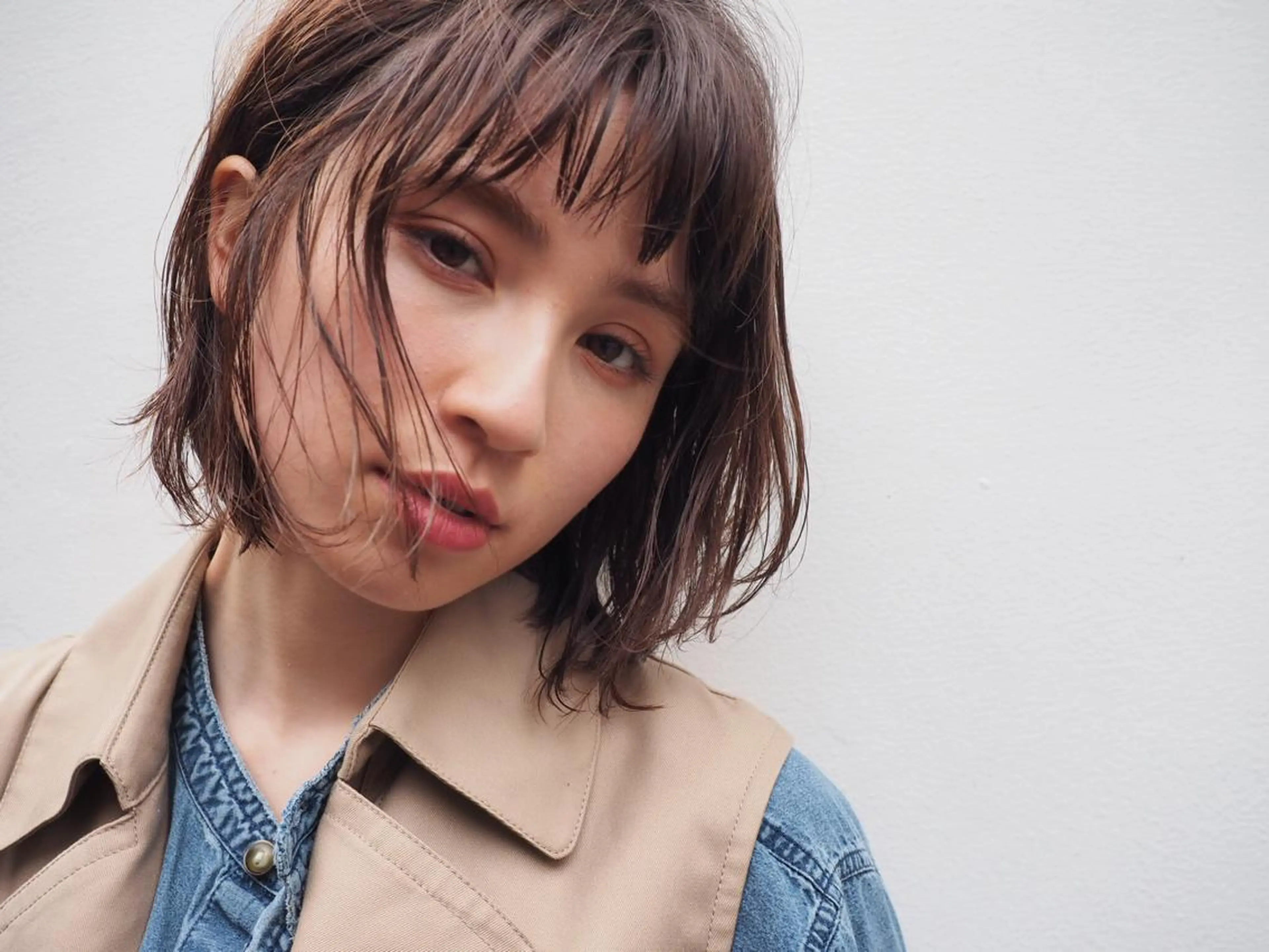 ミディアム lit hair ハヅキのヘアスタイル
