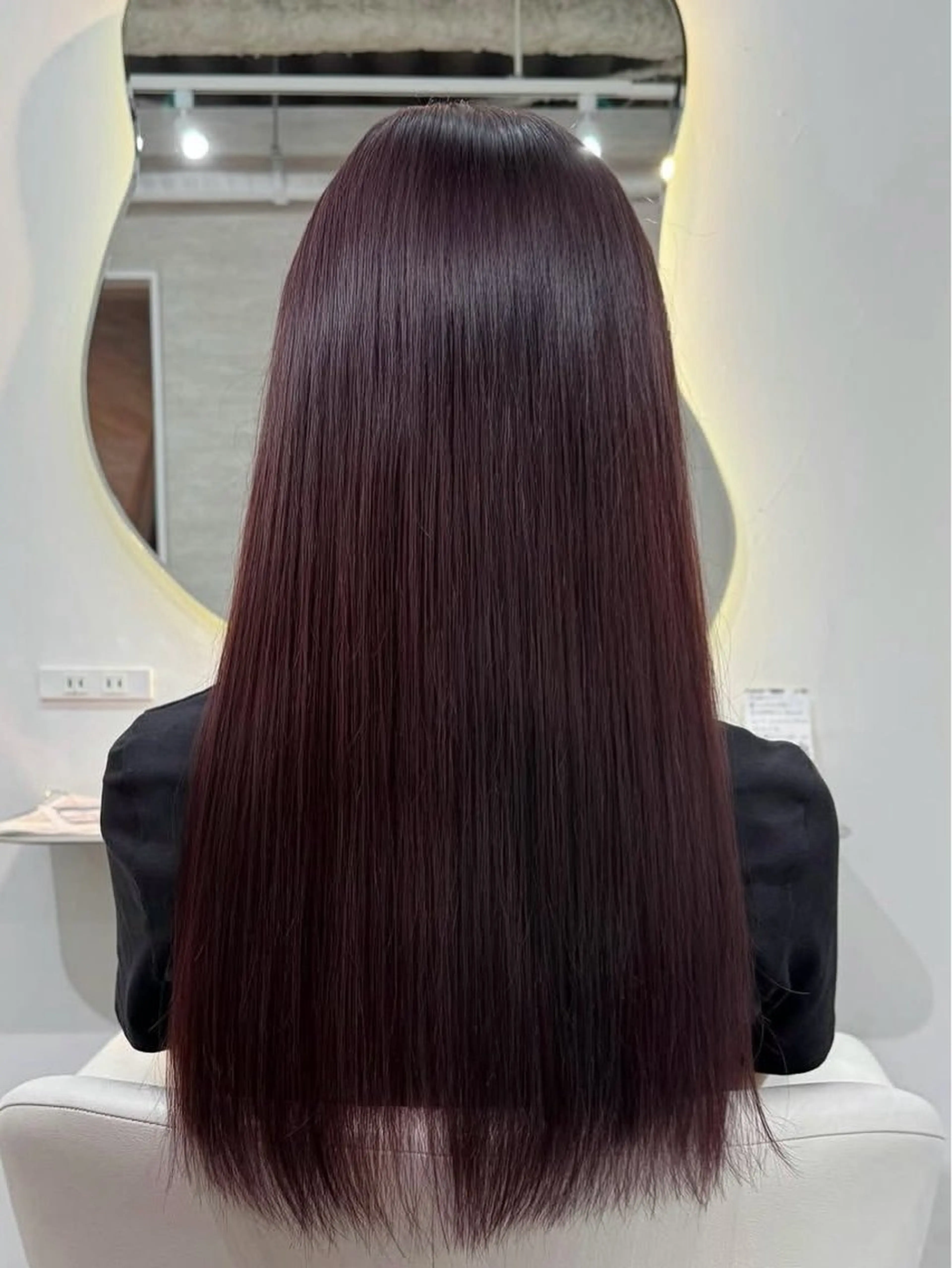 ロング ヘアカラー 韓国ヘア‎🪽 あんじぇ‎🤍池袋のヘアスタイル