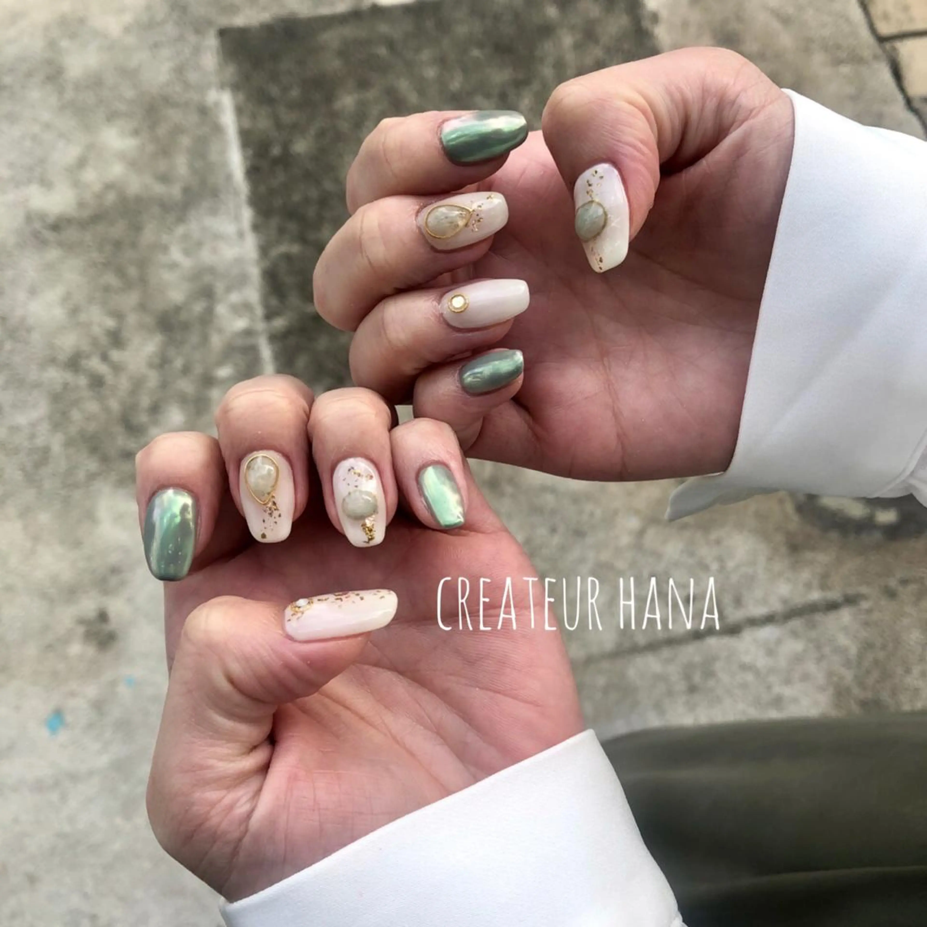 ネイル 三橋 結菜のネイルデザイン