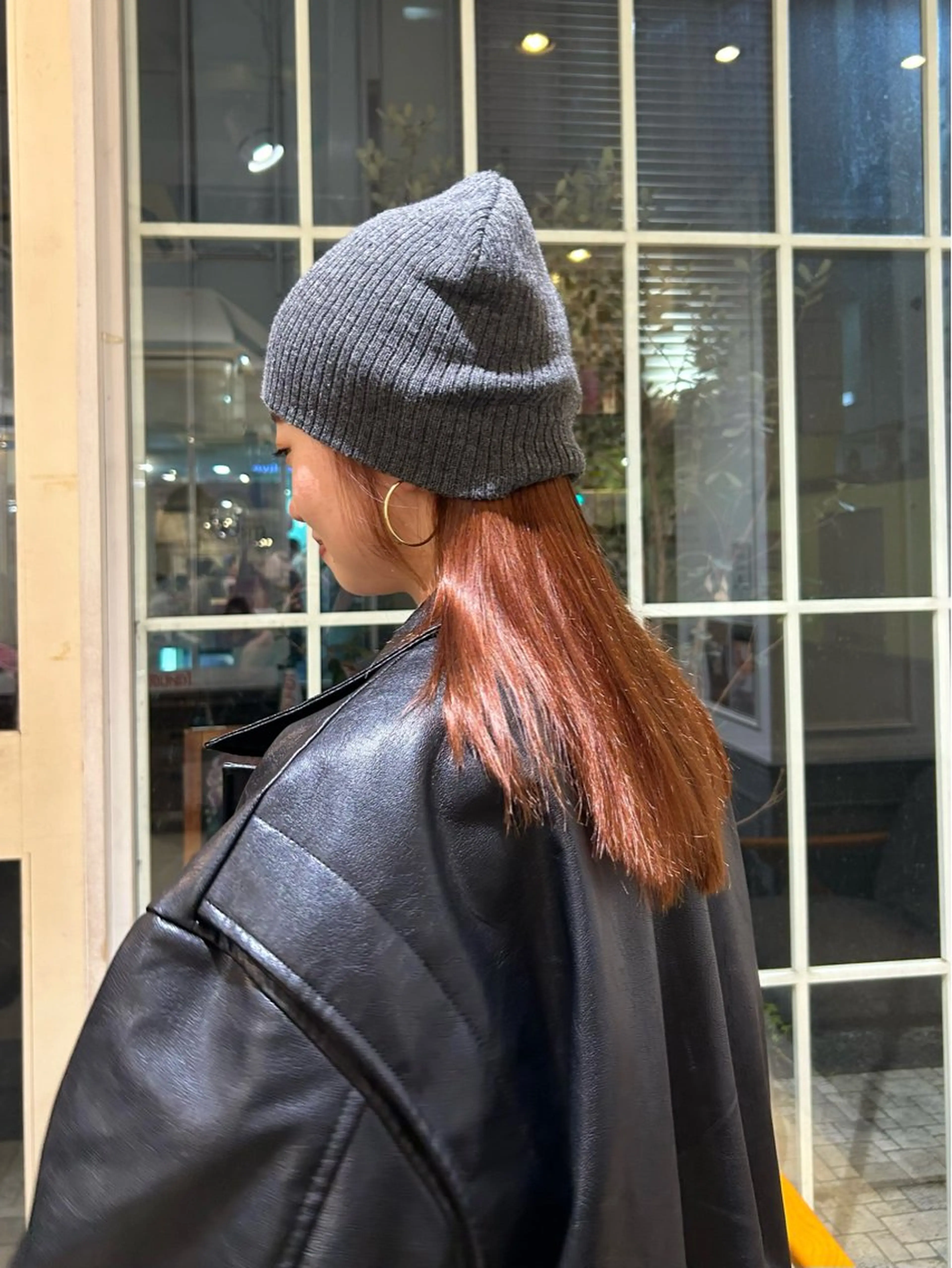 カラー ミルクティーカラー/ ベージュ/moekaのヘアスタイル