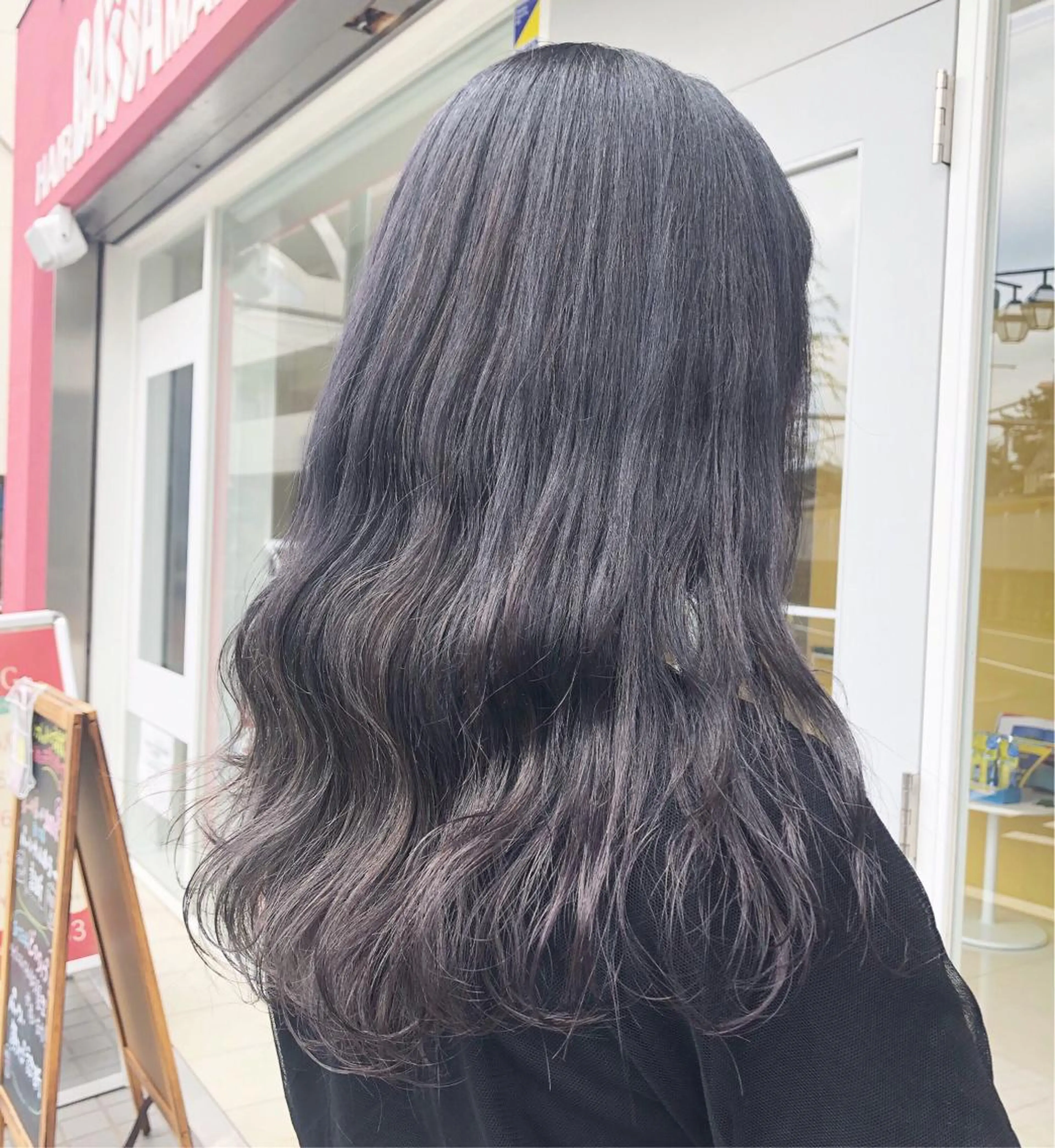 ロング ヘアカラー sano sayakaのヘアスタイル