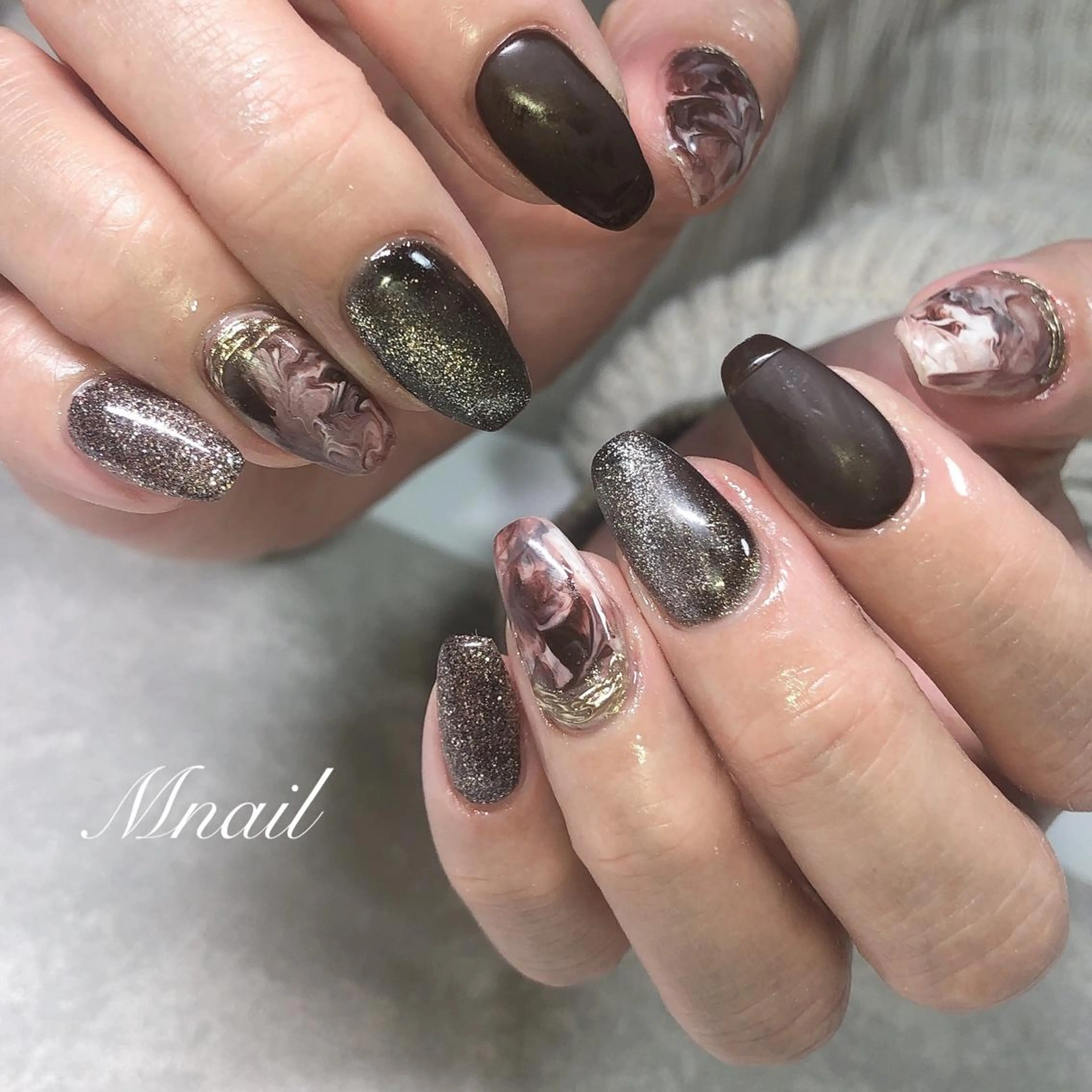 ネイル merci nailのネイルデザイン