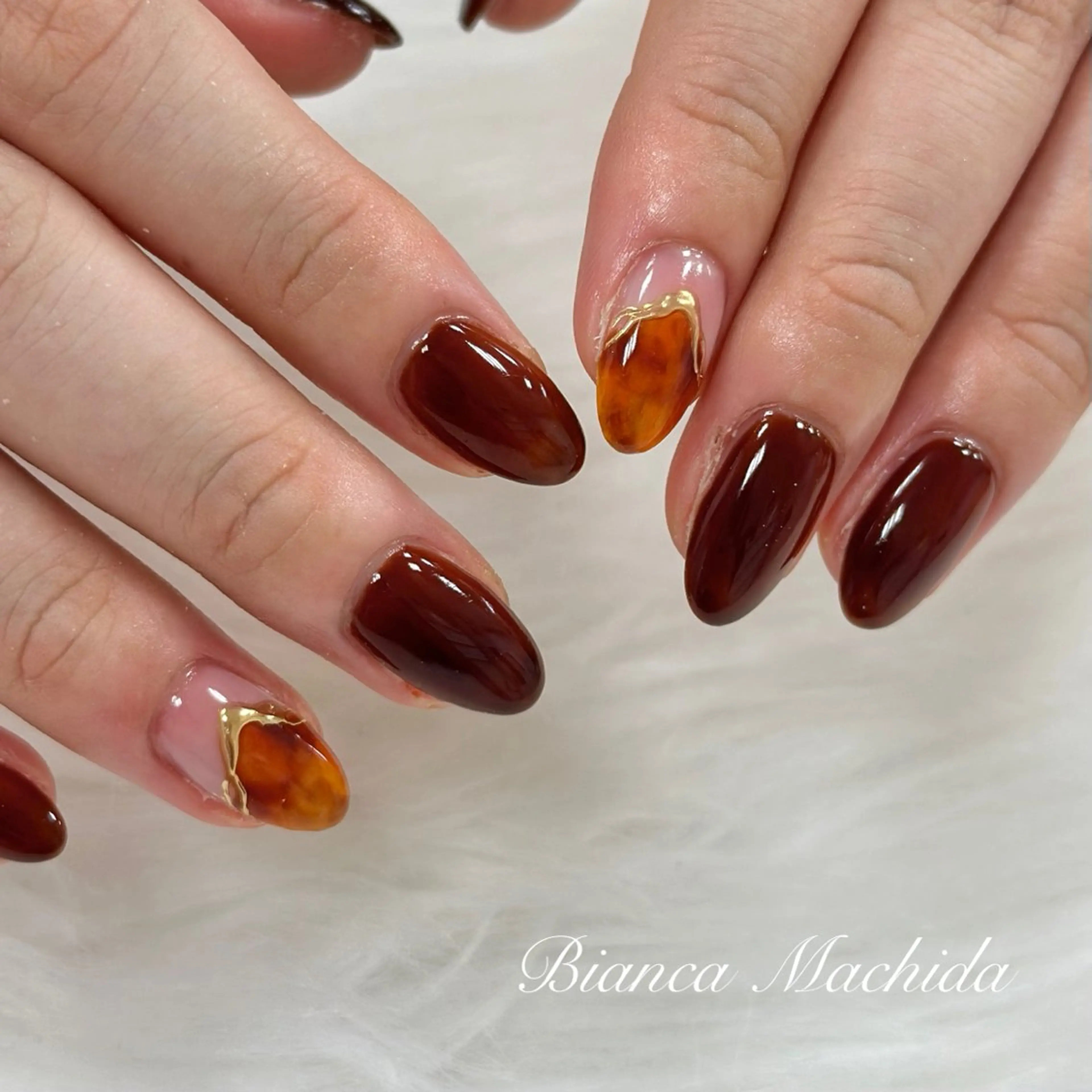 ネイル ハンドネイル Bianca👼🏻 OIKAWAのネイルデザイン