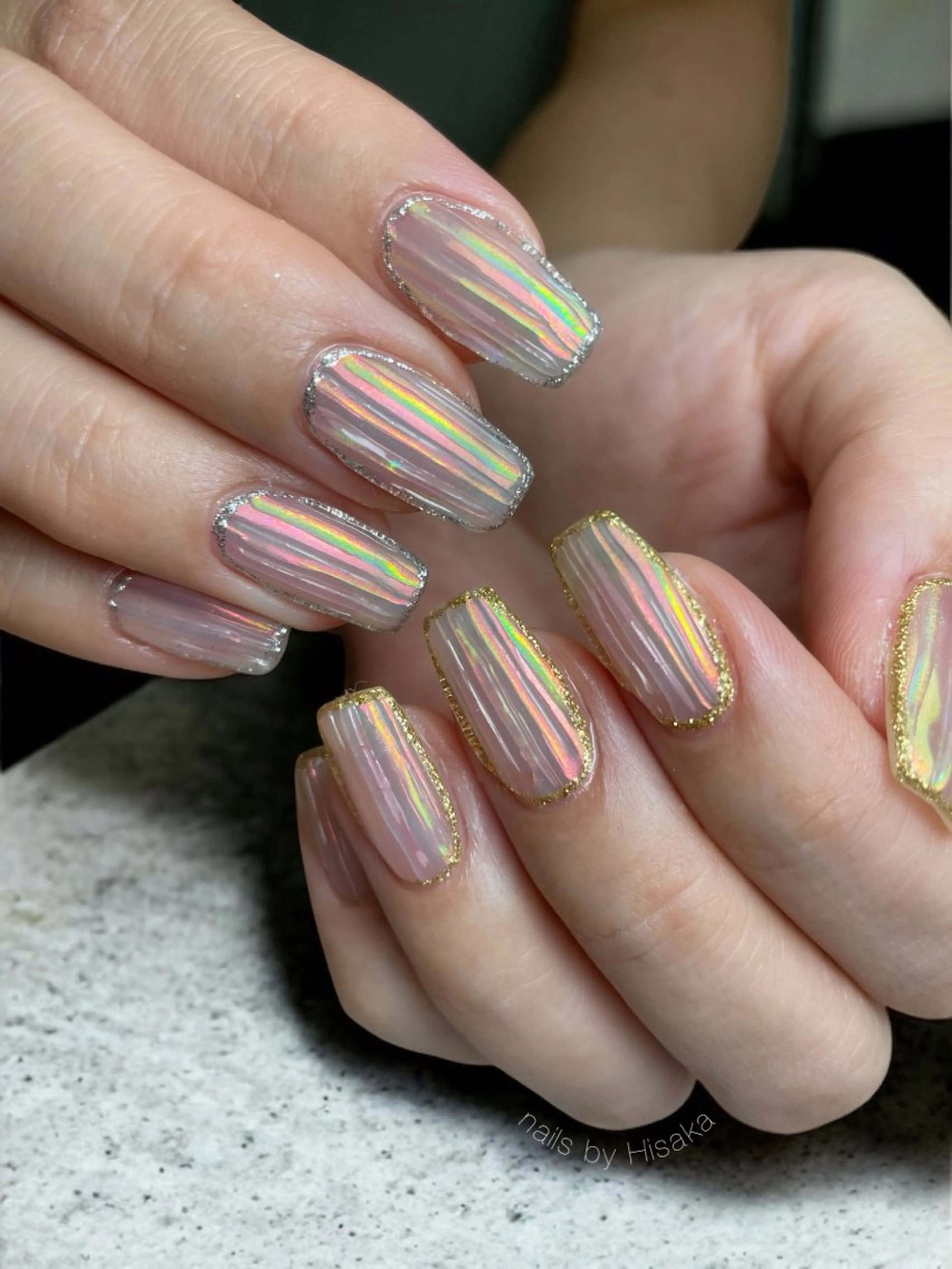 ネイル ハンドネイル Hisaka Mikiのネイルデザイン