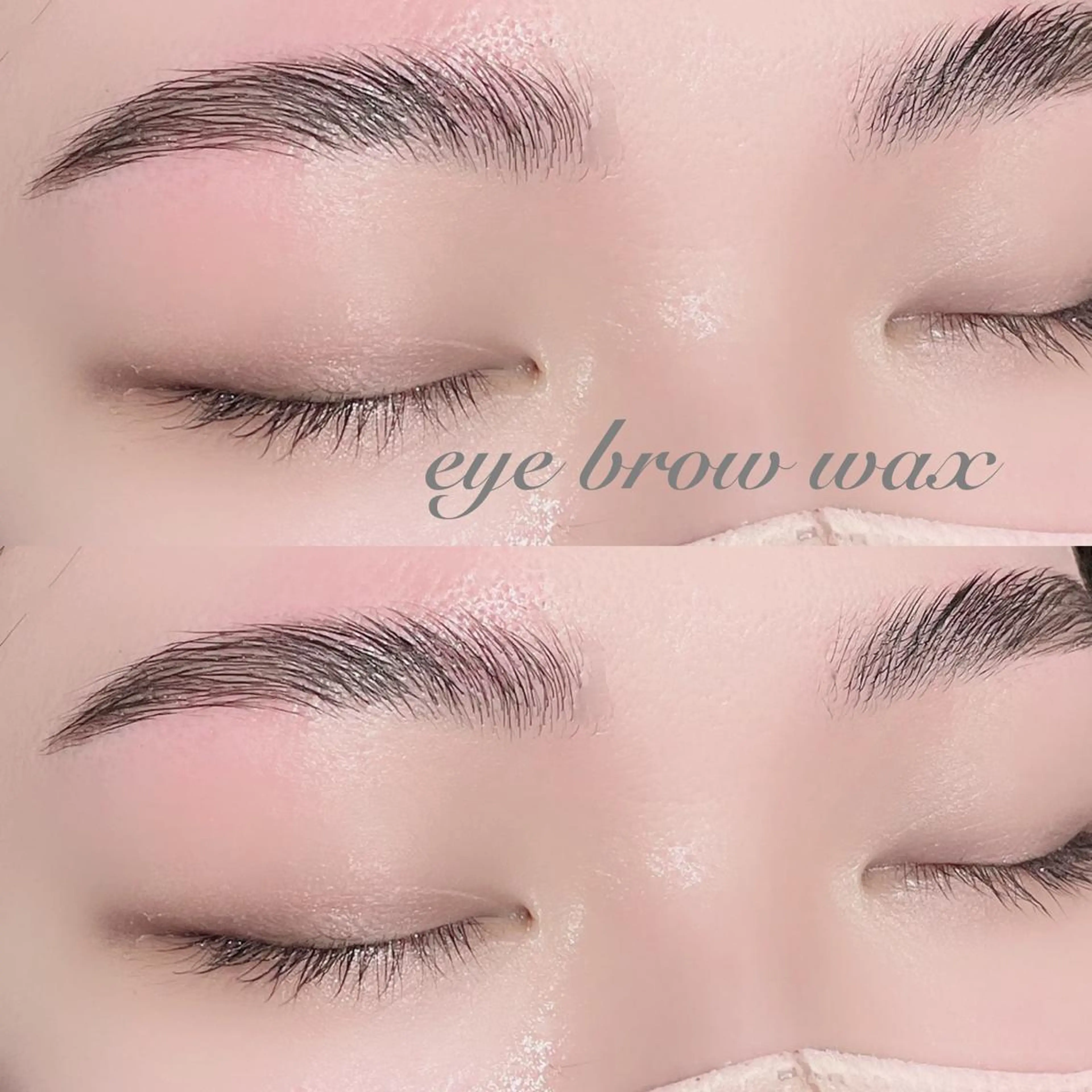 🩵期間中ご来店限定🩵《眉毛》アイブロウWAXスタイリング🎀（間引き+お仕上げメイク込み）の写真
