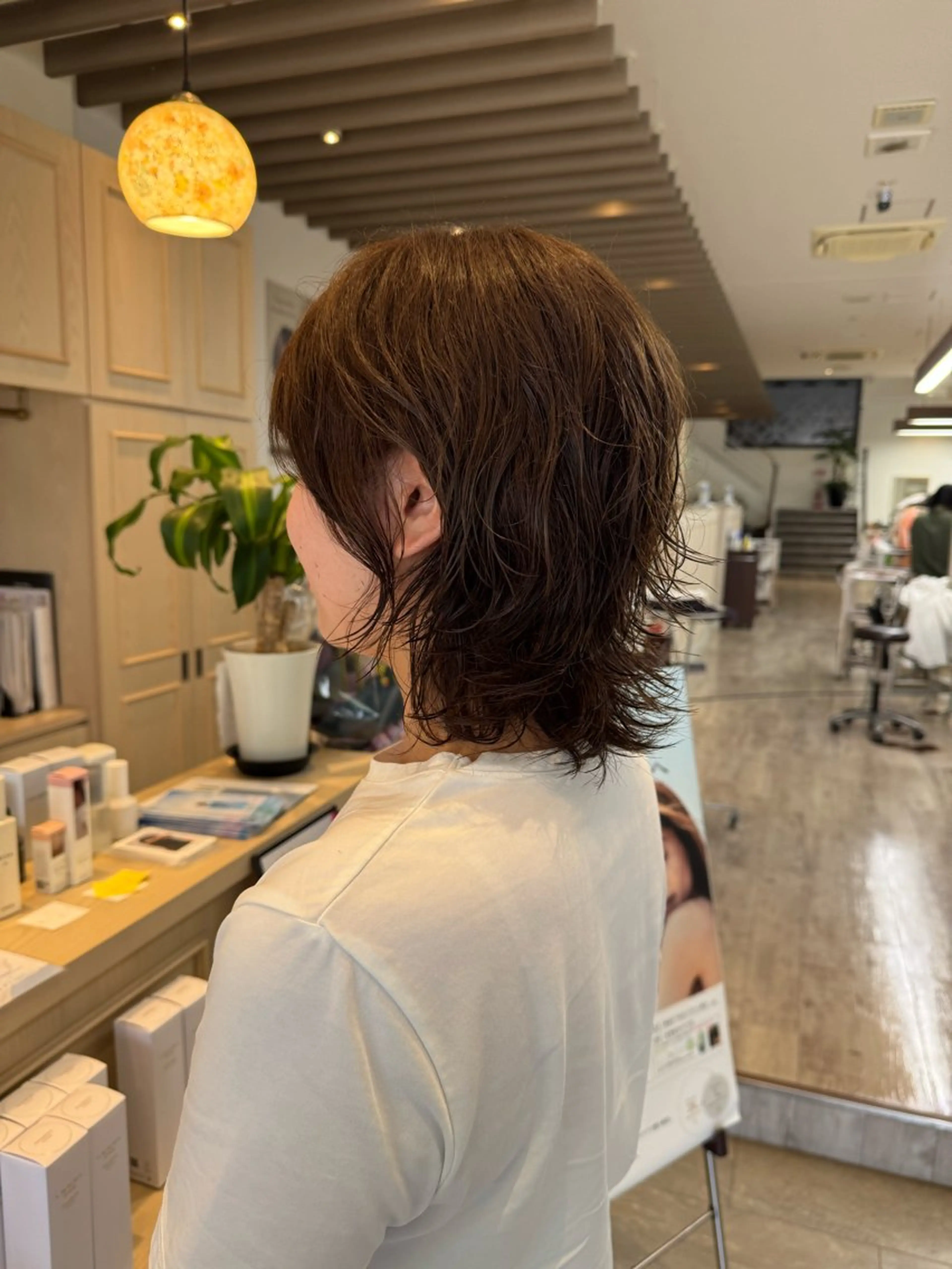 ショート パーマ ショート/ボブ パーマ/中原のヘアスタイル