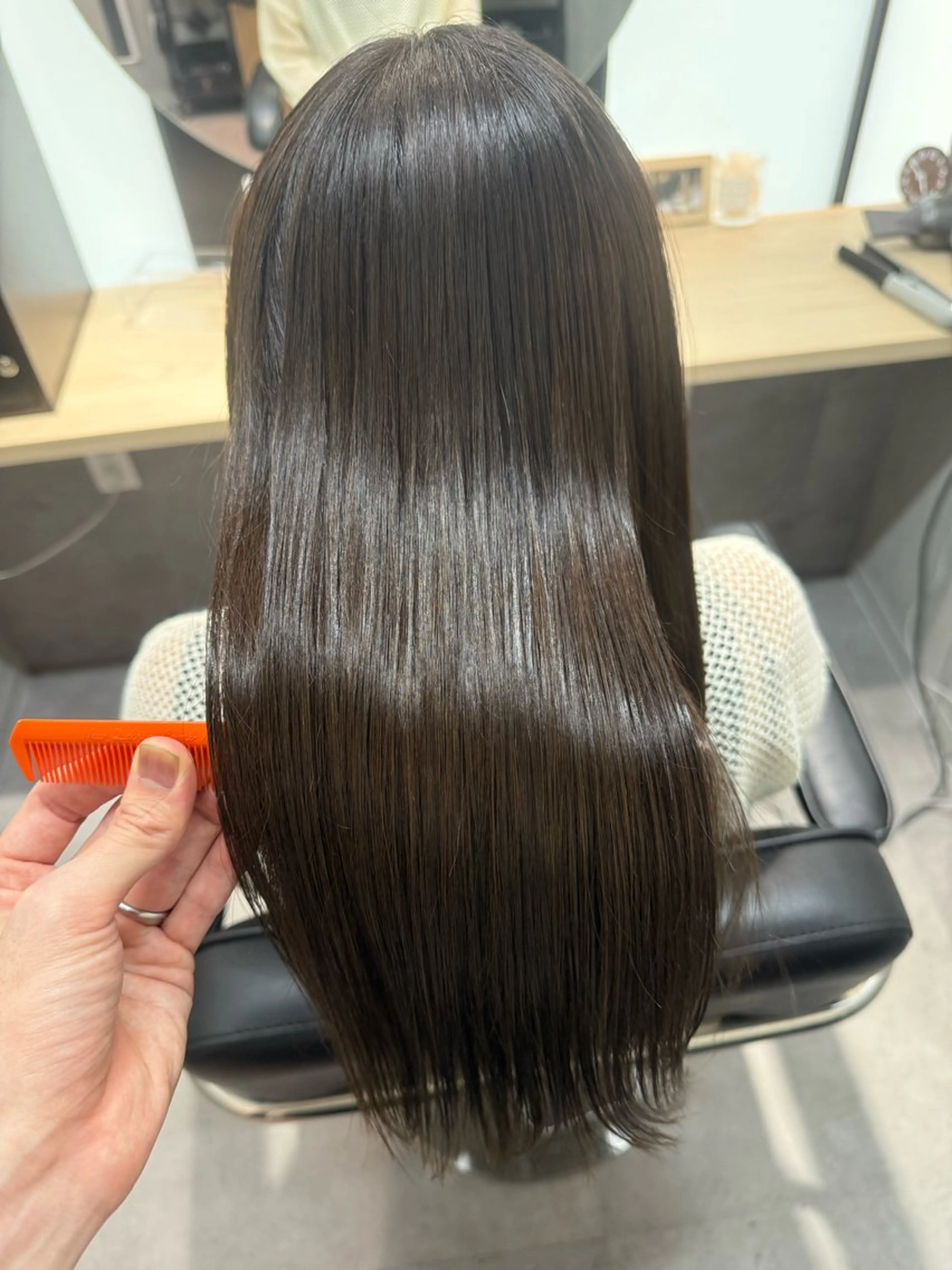 ロング カット 縮毛矯正 トリートメント 🎊地域最安値🎊 髪質改善/NAOKIのヘアスタイル