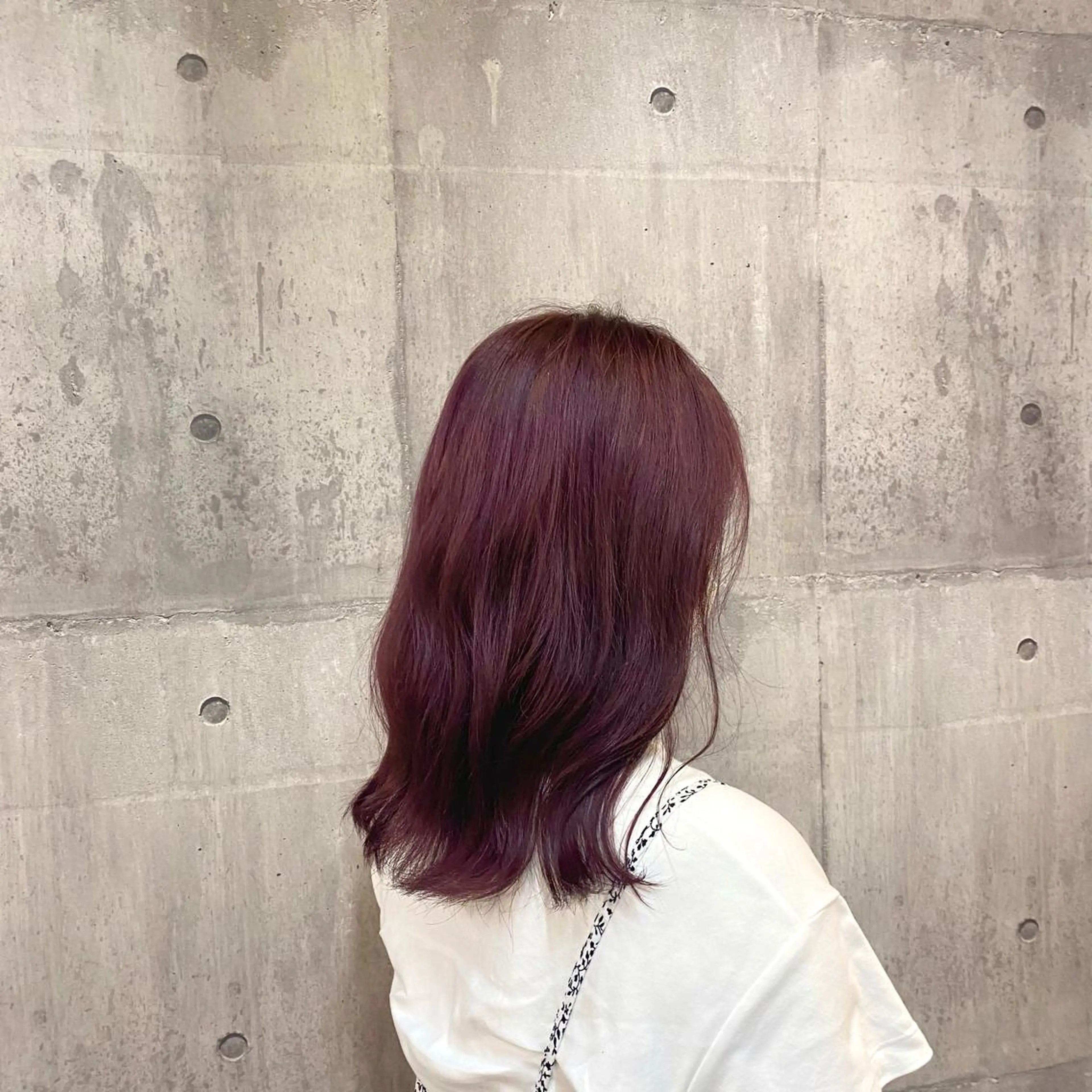 ロング カット ヘアカラー トリートメント 比嘉 陽のヘアスタイル