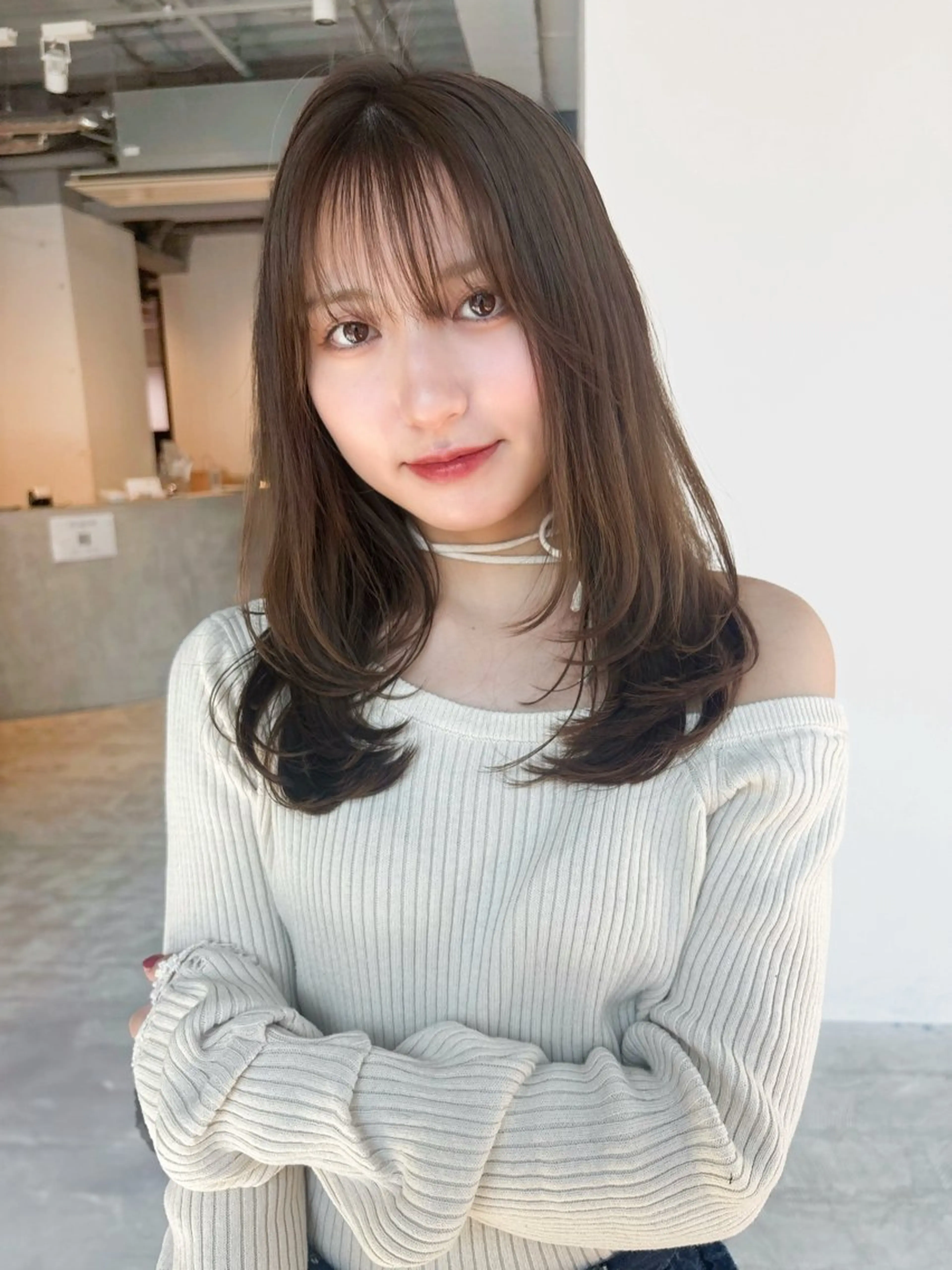 ロング レイヤーカット 🤍yura🤍池袋 レイヤー似合わせのヘアスタイル
