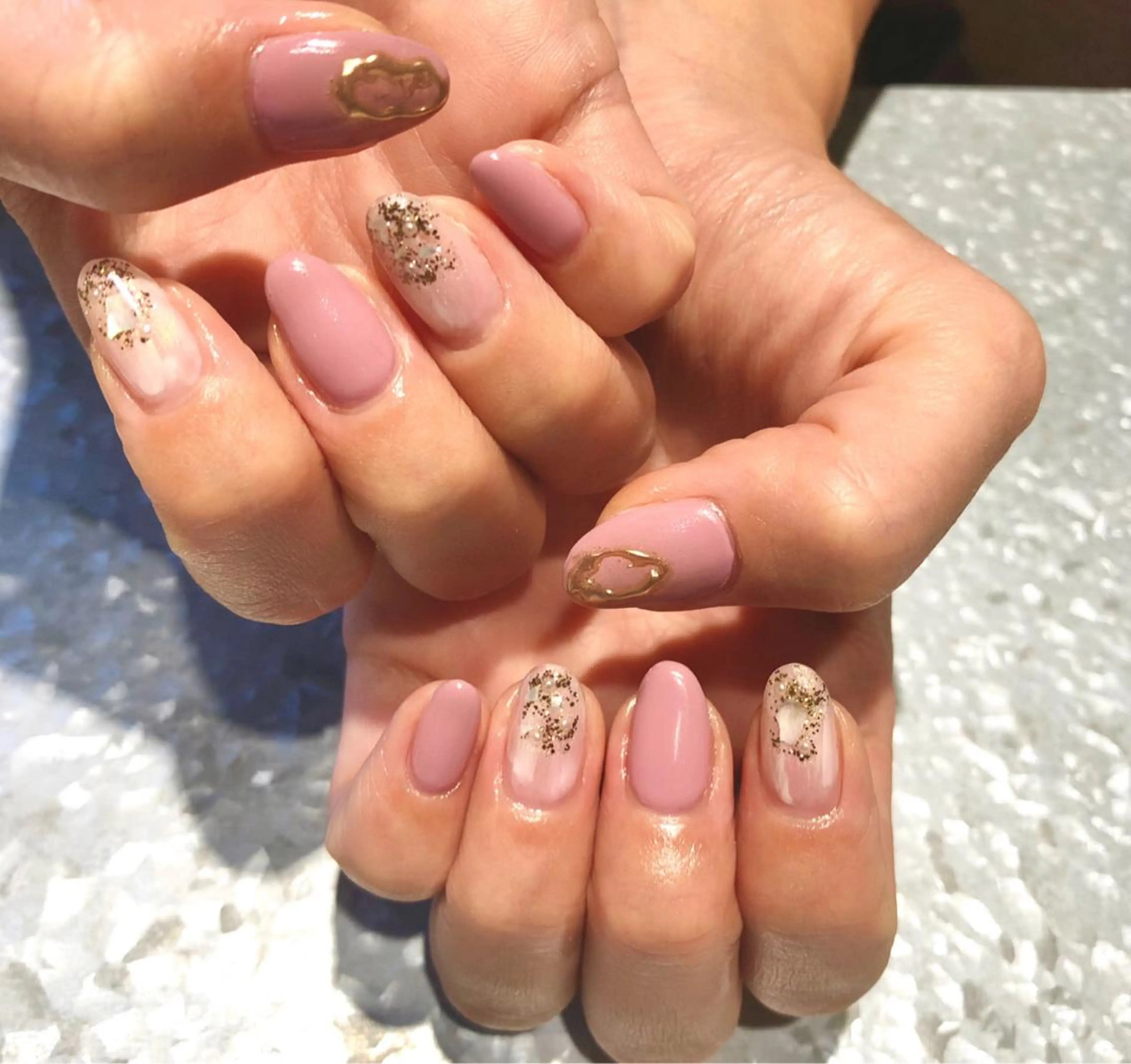 ネイル ニュアンスネイル TRAM-nail moriizumiのネイルデザイン