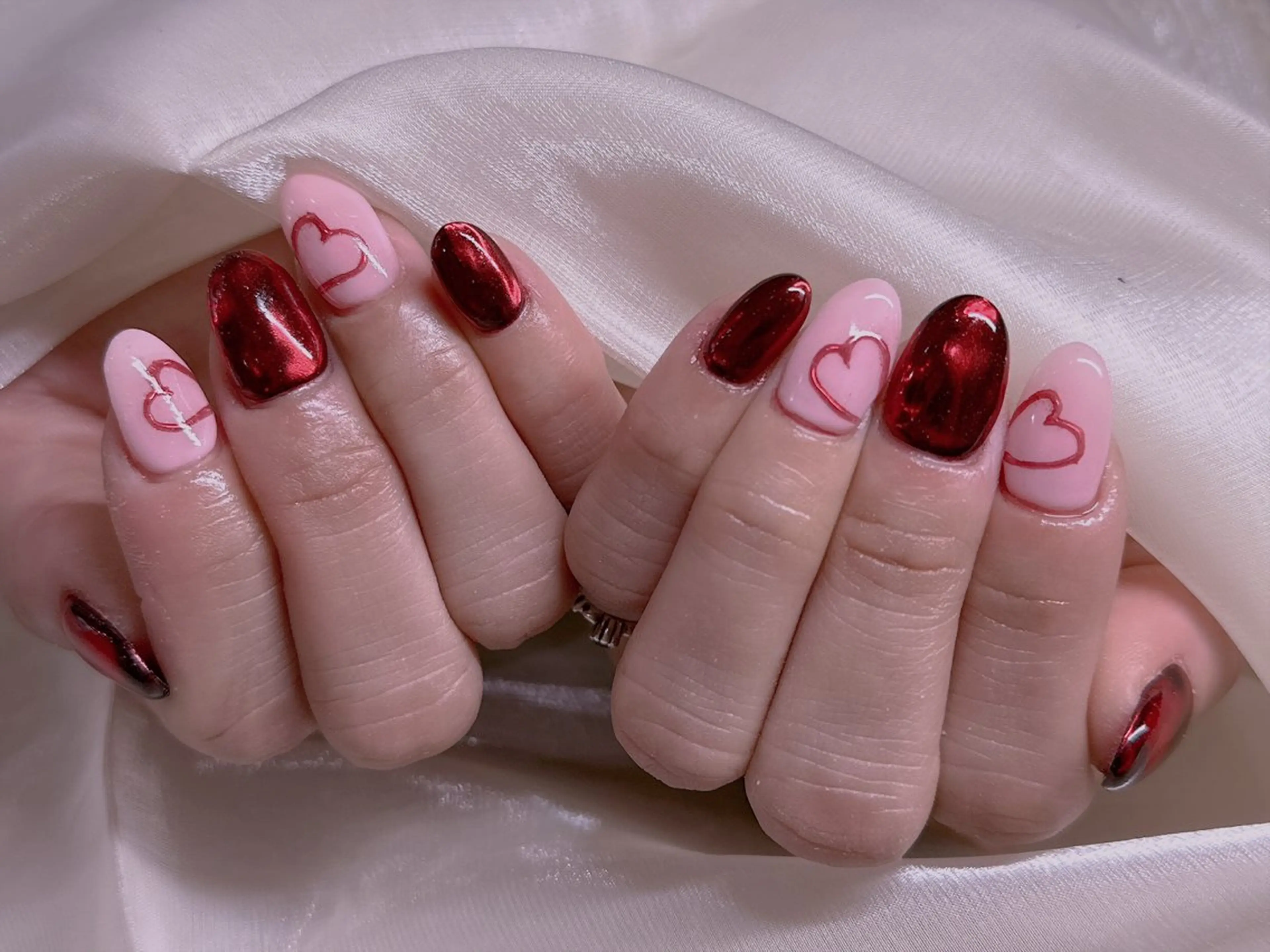 ネイル ハンドネイル エムズ エムズのマツエク・マツパデザイン