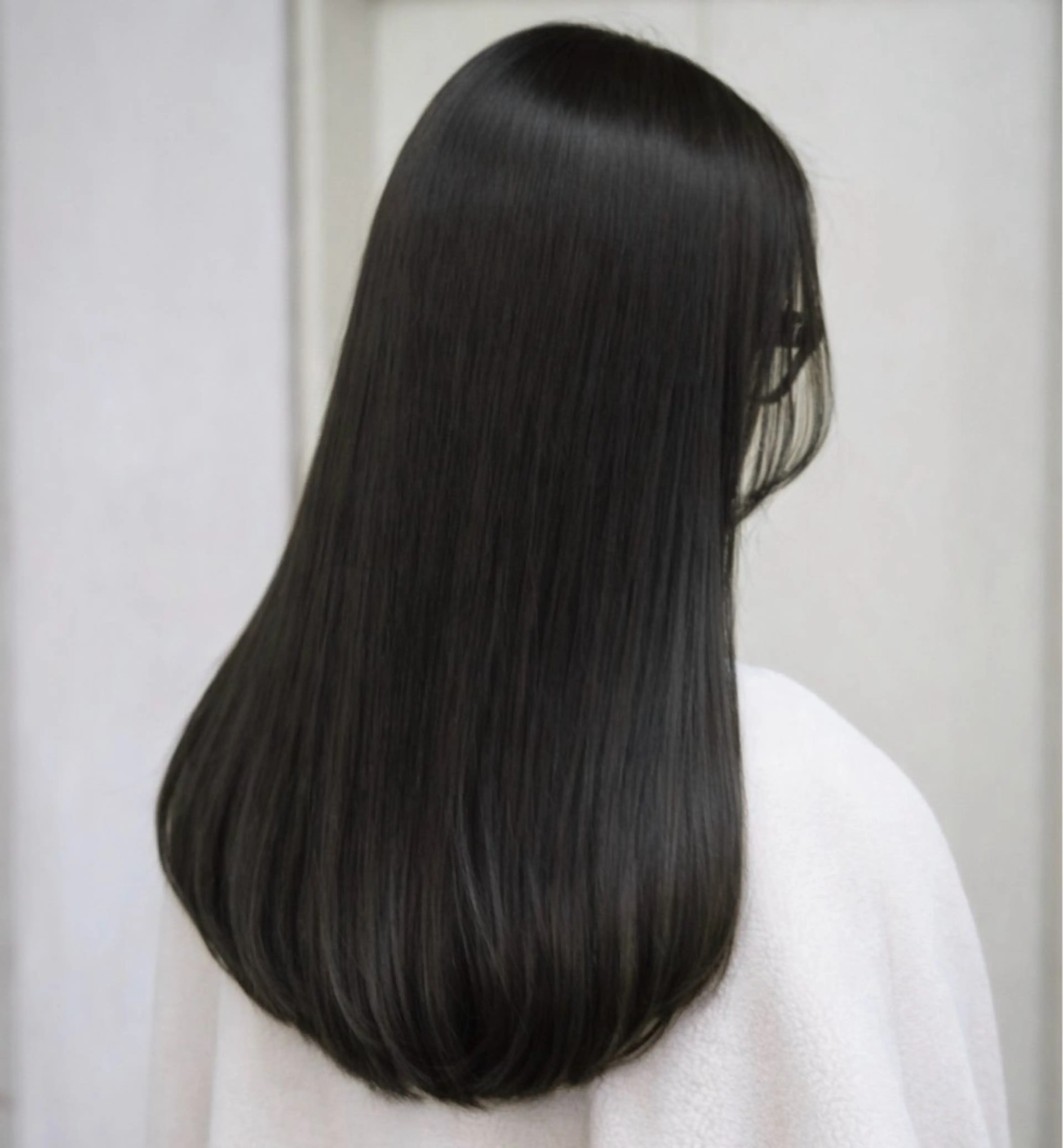 ロング カット ヘアカラー トリートメント ALLY 原宿のヘアスタイル