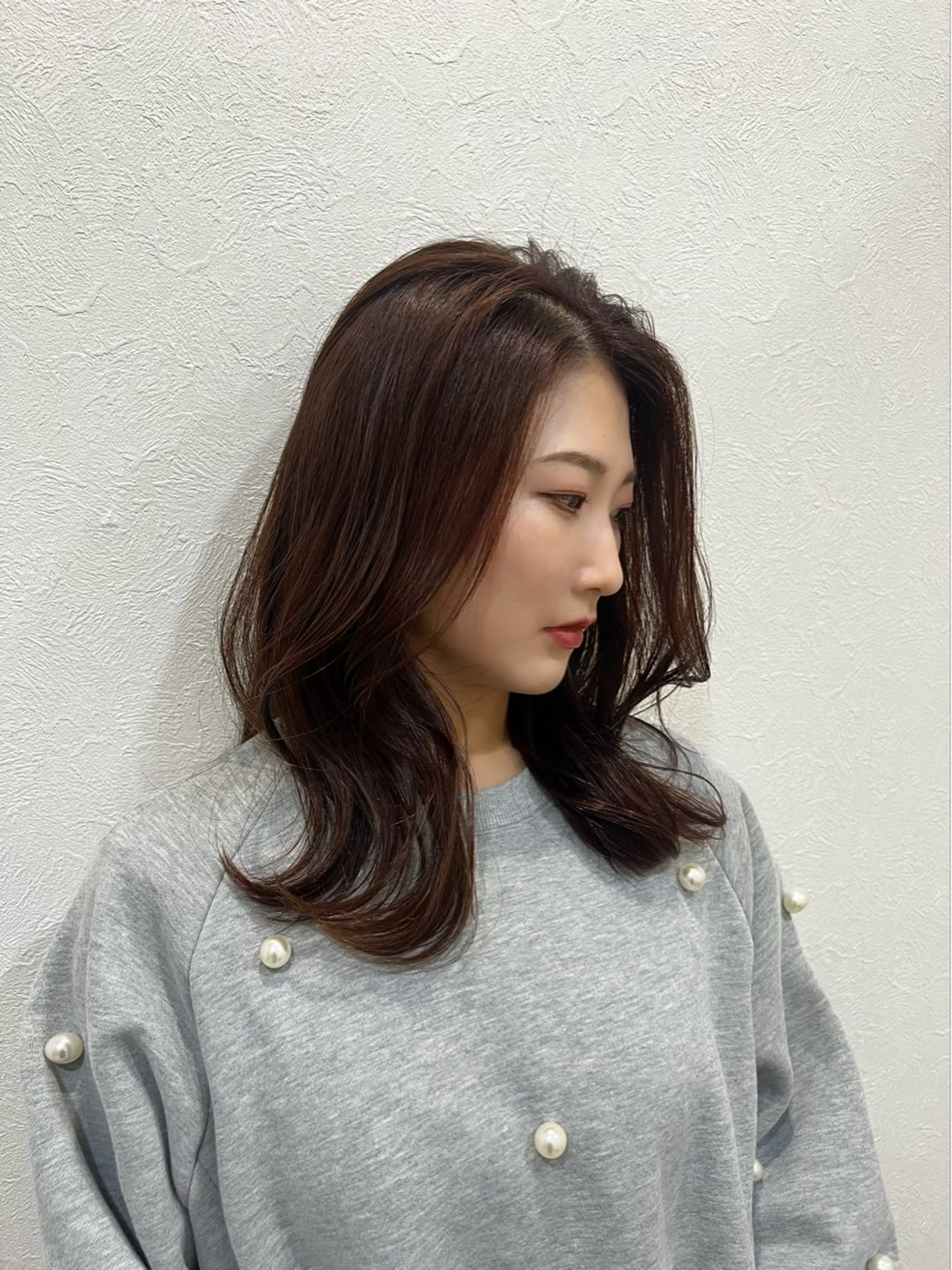 ミディアム カラー 🌷Amano🌷 trove富沢のヘアスタイル