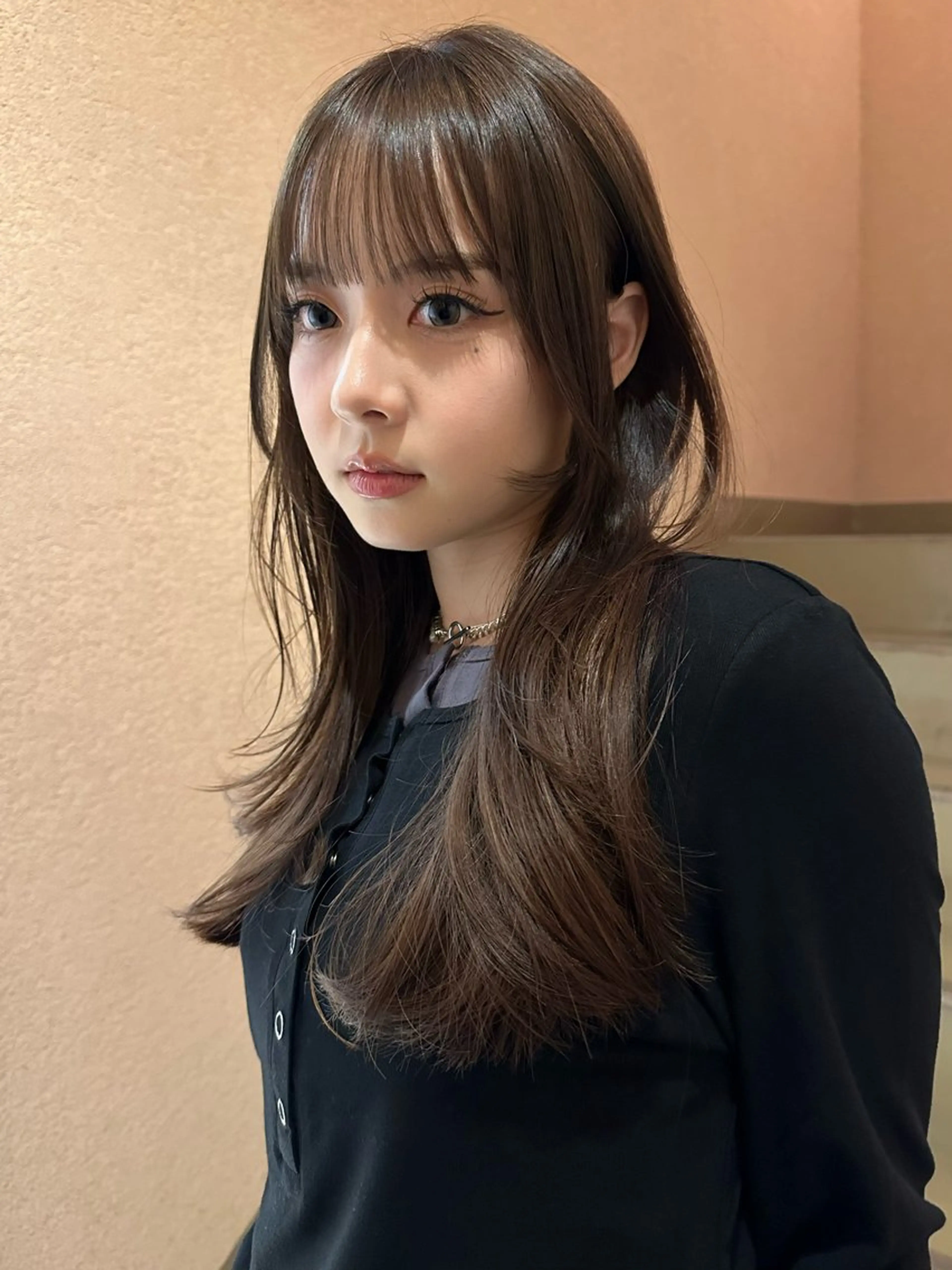 ロング カラー カット 🍇透明感カラー/ カットひかる🍒のヘアスタイル