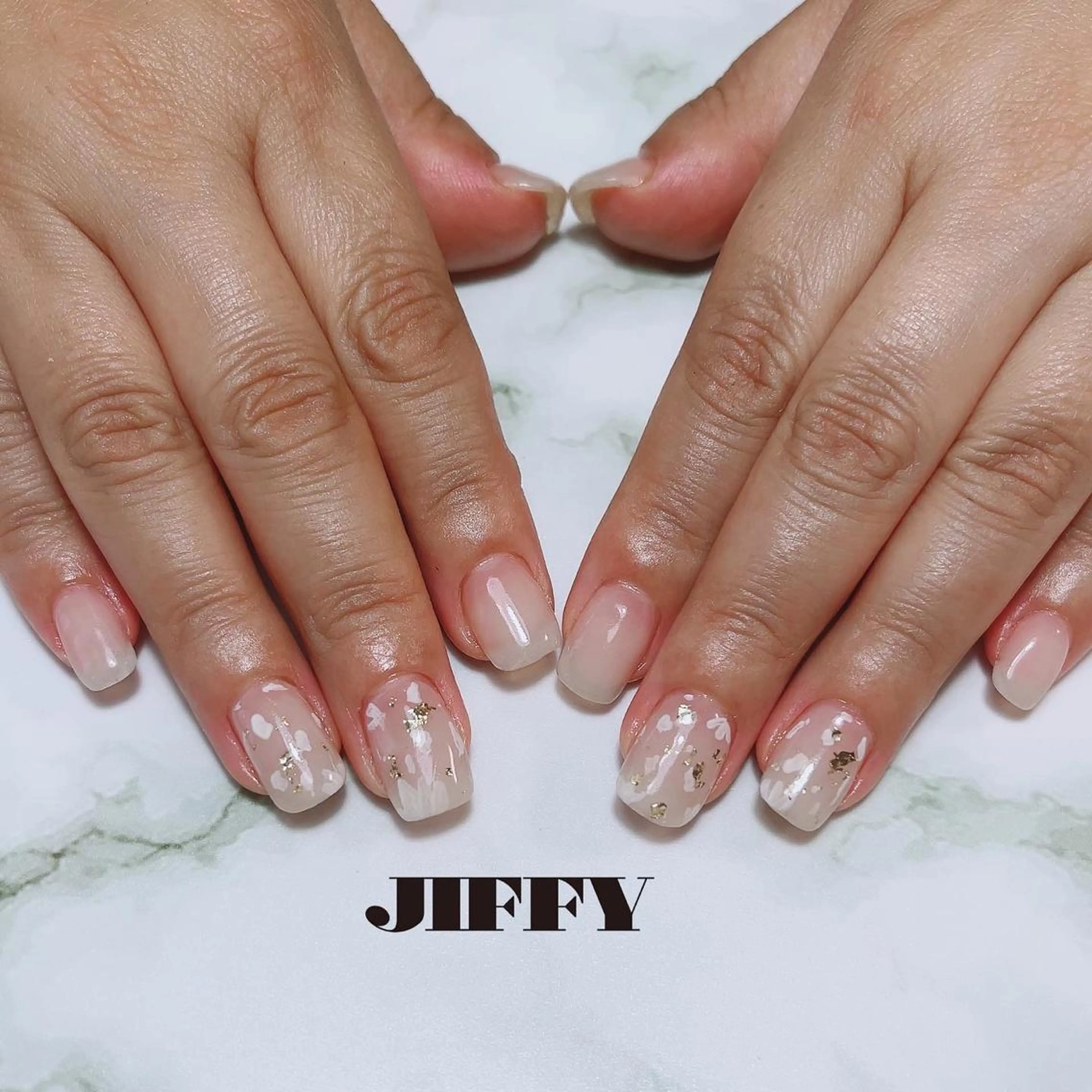 ネイル ニュアンスネイル JIFFY nailstudioのネイルデザイン
