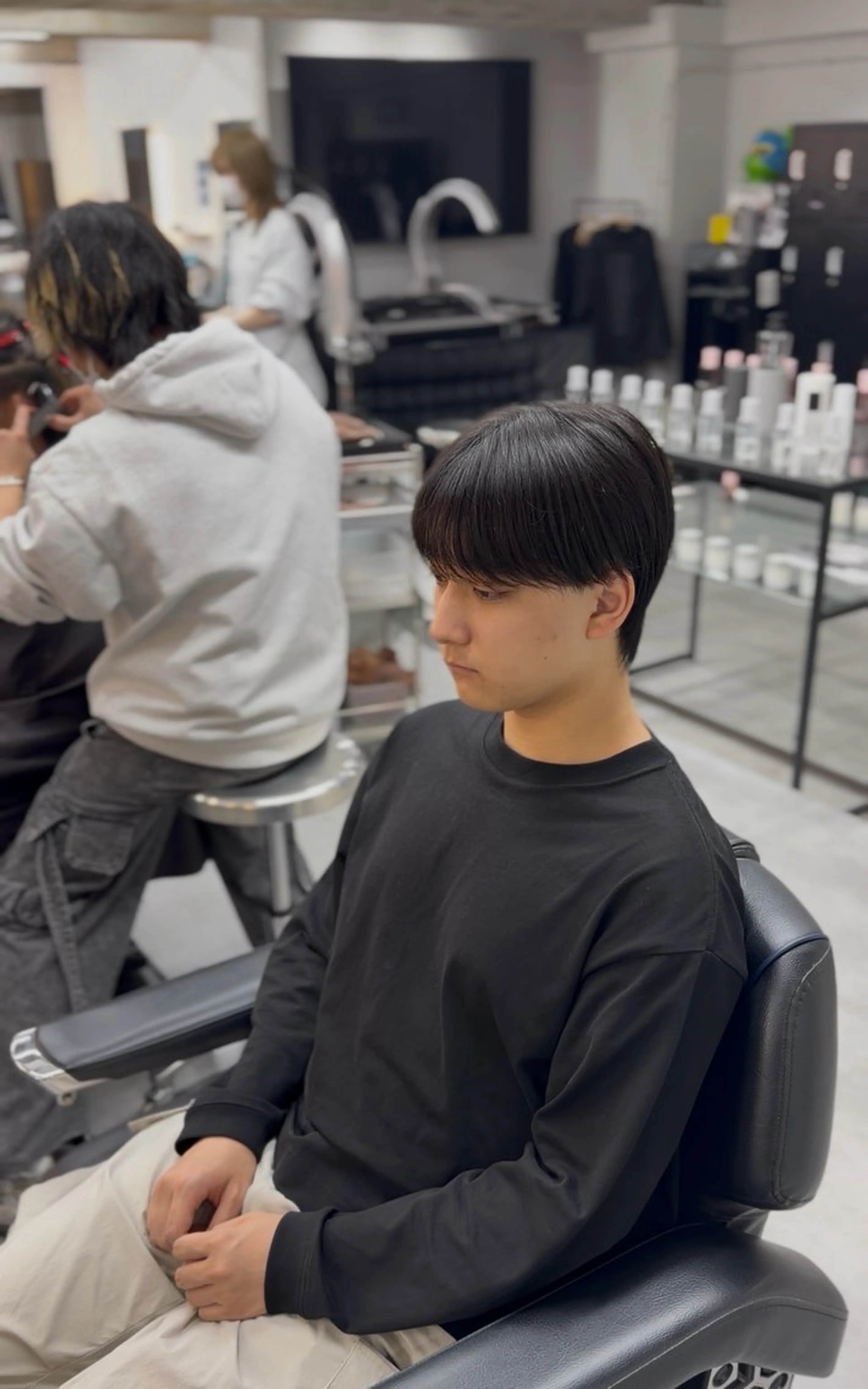 メンズ 藤本 航志のヘアスタイル