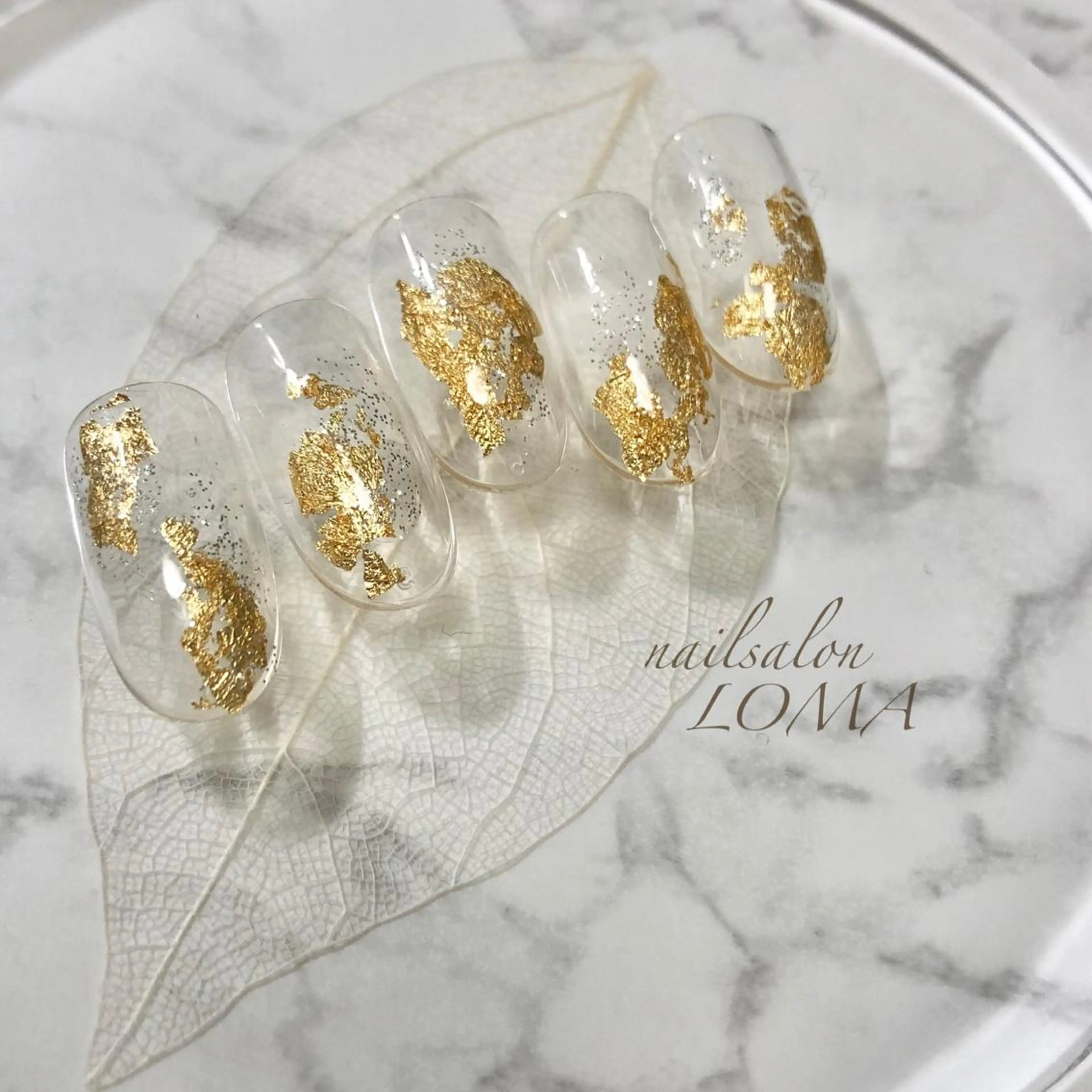 ネイル クリアネイル m-nail 🌙minamiのネイルデザイン
