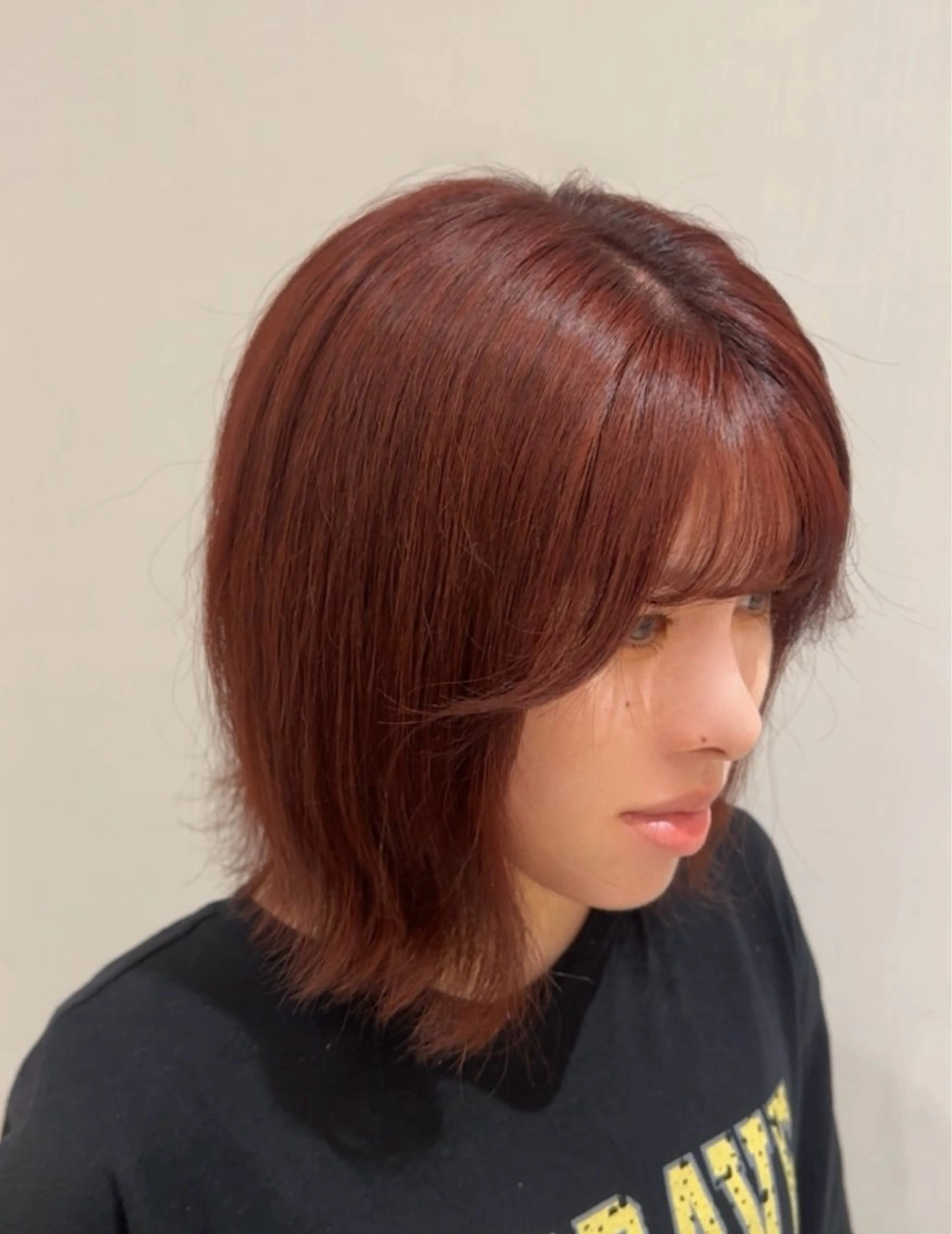 カラー ブリーチ ヘアカラー トリートメント 透明感ブリーチなし Wカラー / 田村のヘアスタイル