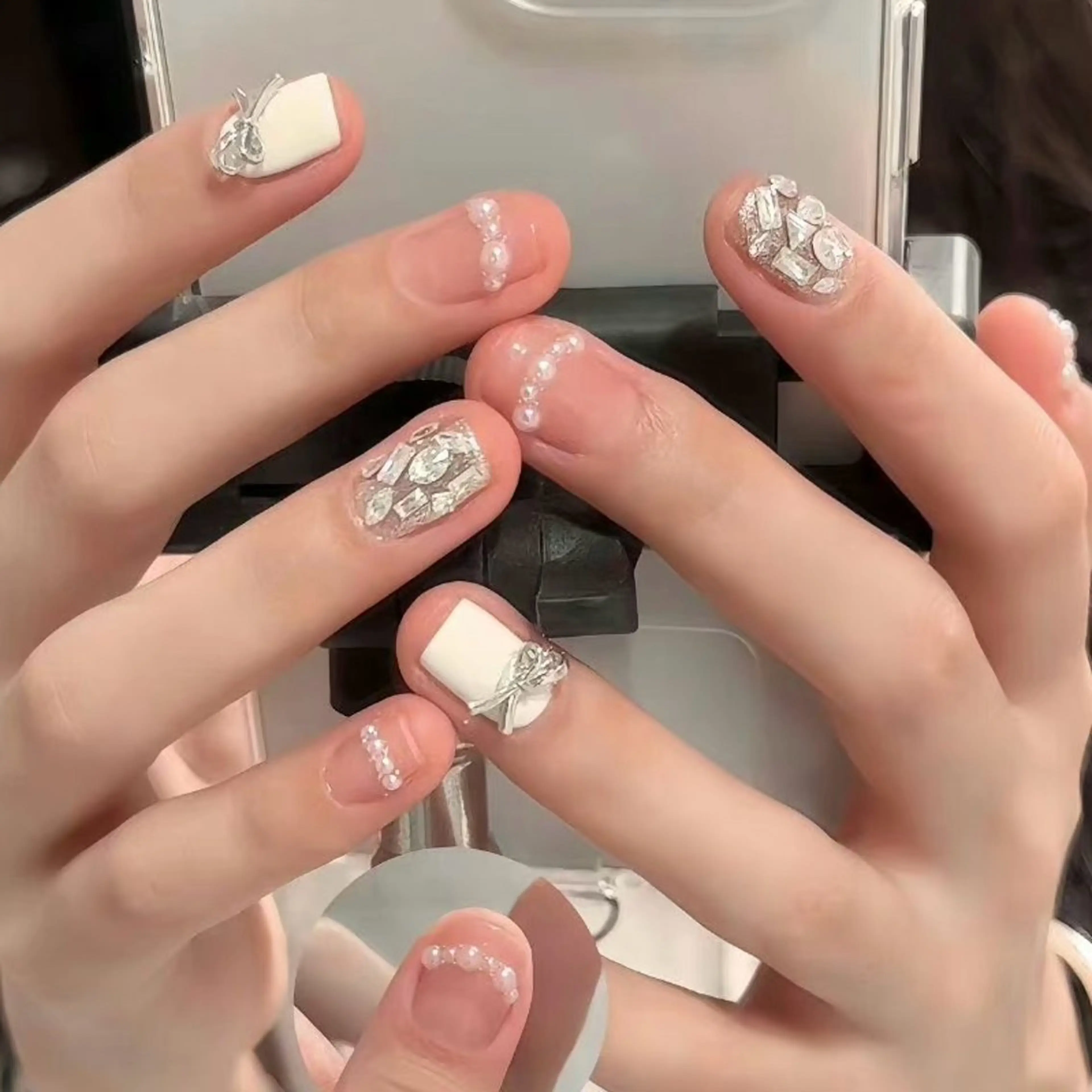 ネイル ハンドネイル By moonネイル 🌷ワンホン/韓国風のネイルデザイン