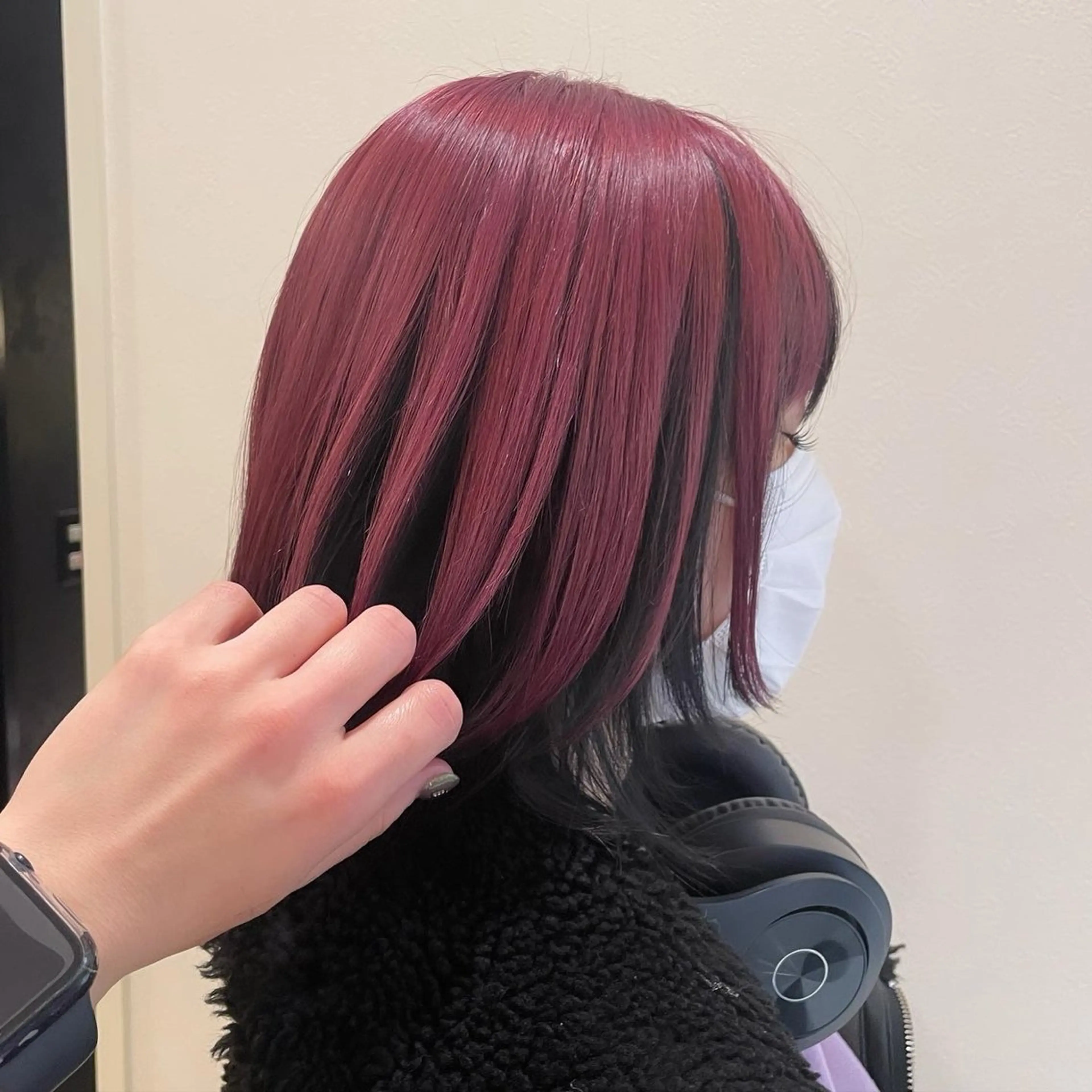 ミディアム カラー shiho/名駅💎 ケアカラー/ブリーチのヘアスタイル