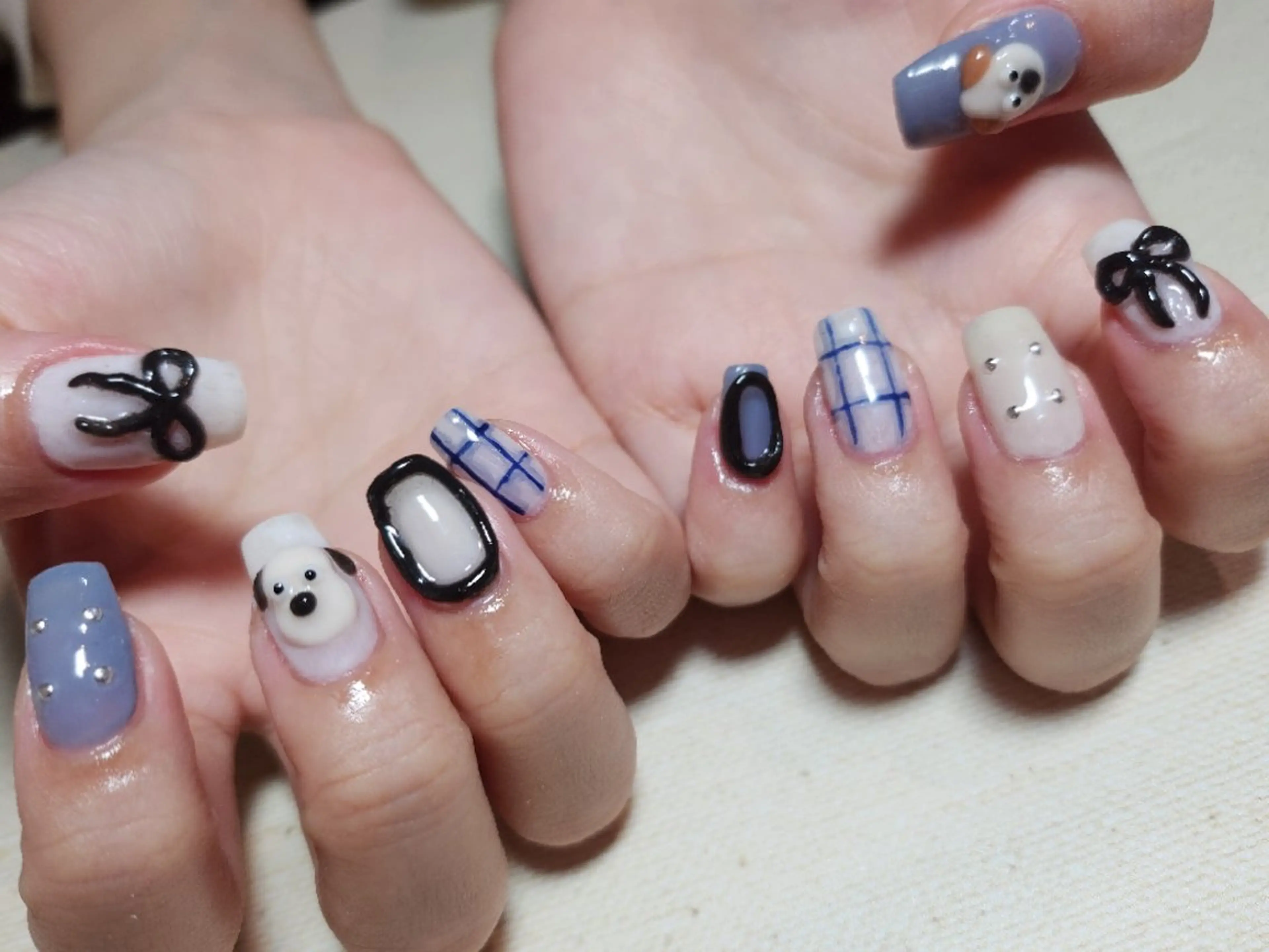 ネイル 💜bora .のネイルデザイン