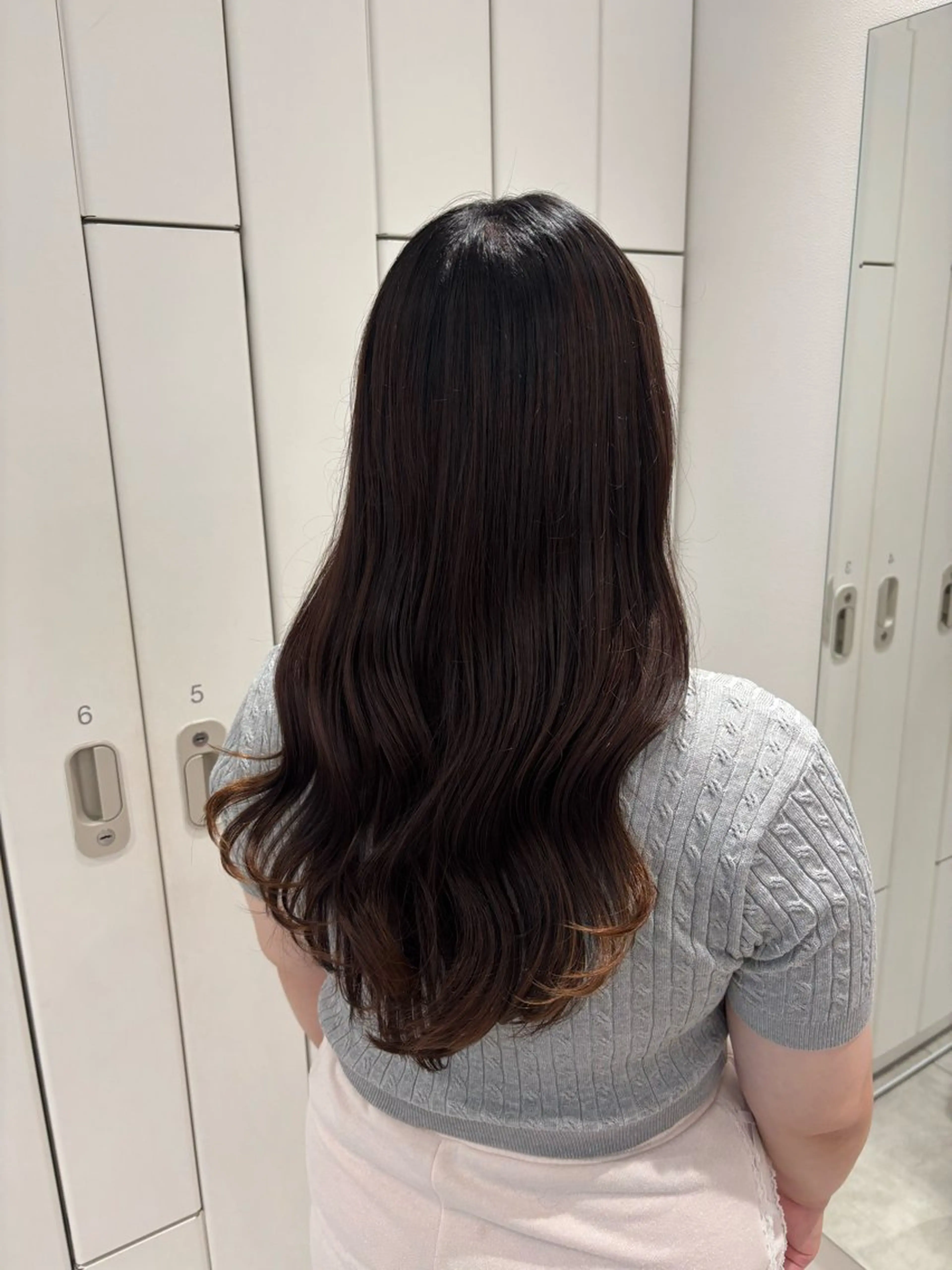 ロング トリートメント 艶髪໒꒱／透明感 カラー🍀_そら🪽のヘアスタイル