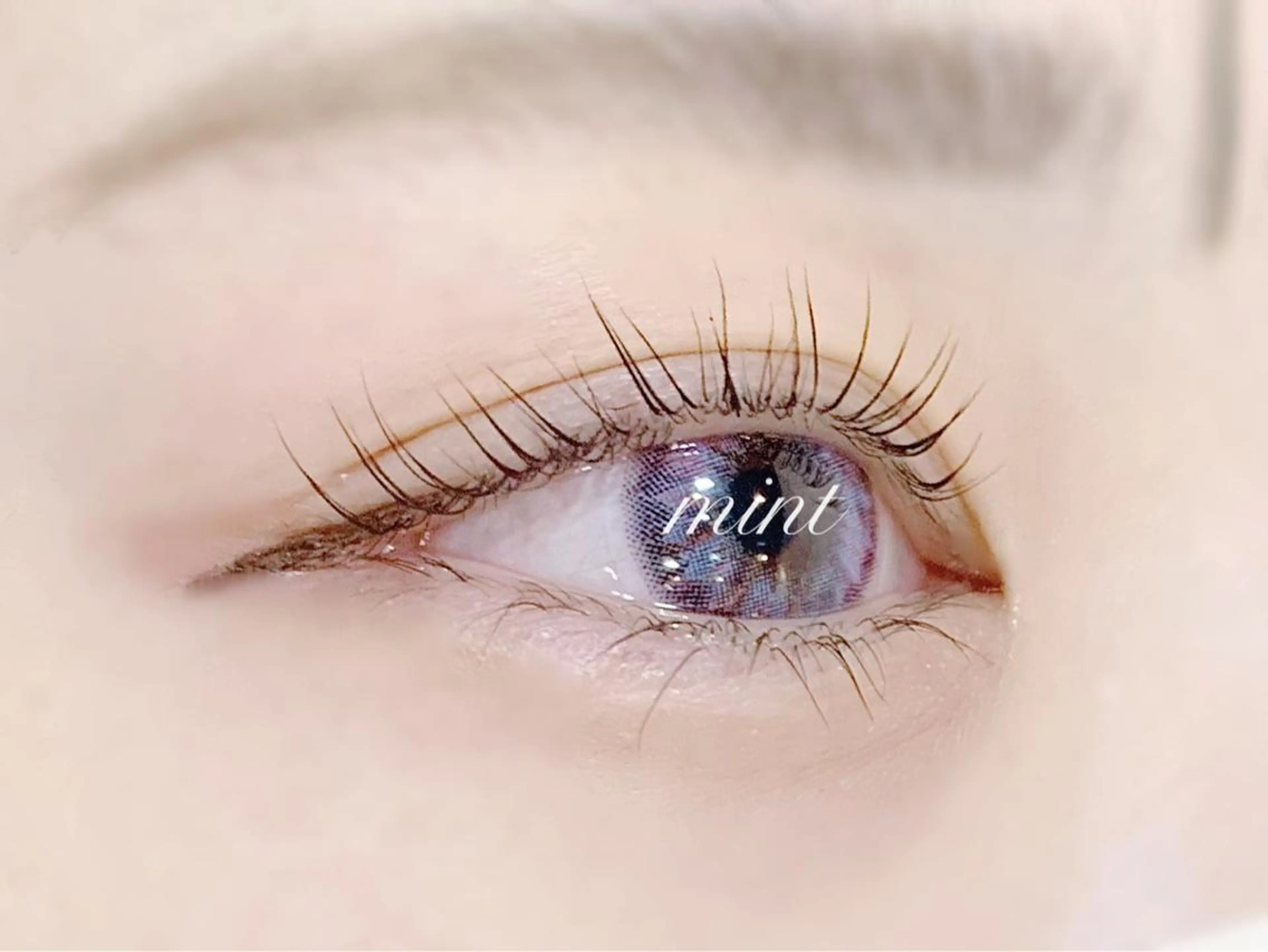 マツエク・マツパ パリジェンヌラッシュリフト eyelist minaのマツエク・マツパデザイン